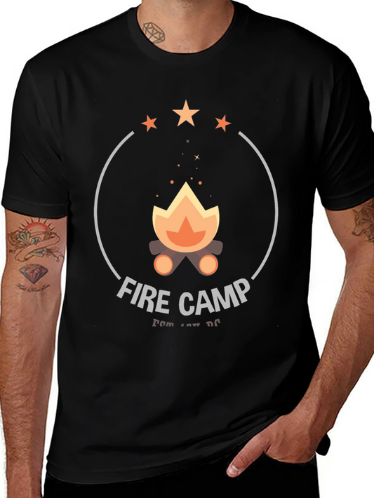 Fire Camp Graphic Tee - Adventure Ready