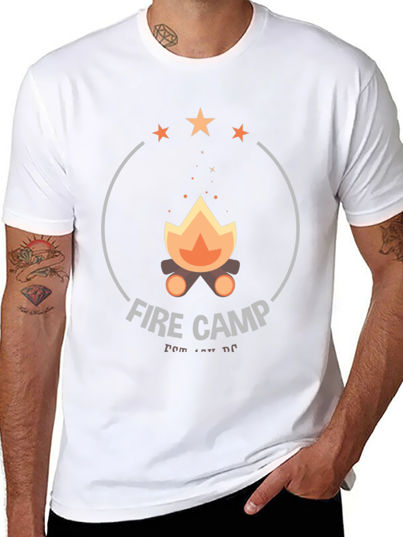 Fire Camp Graphic Tee - Adventure Ready