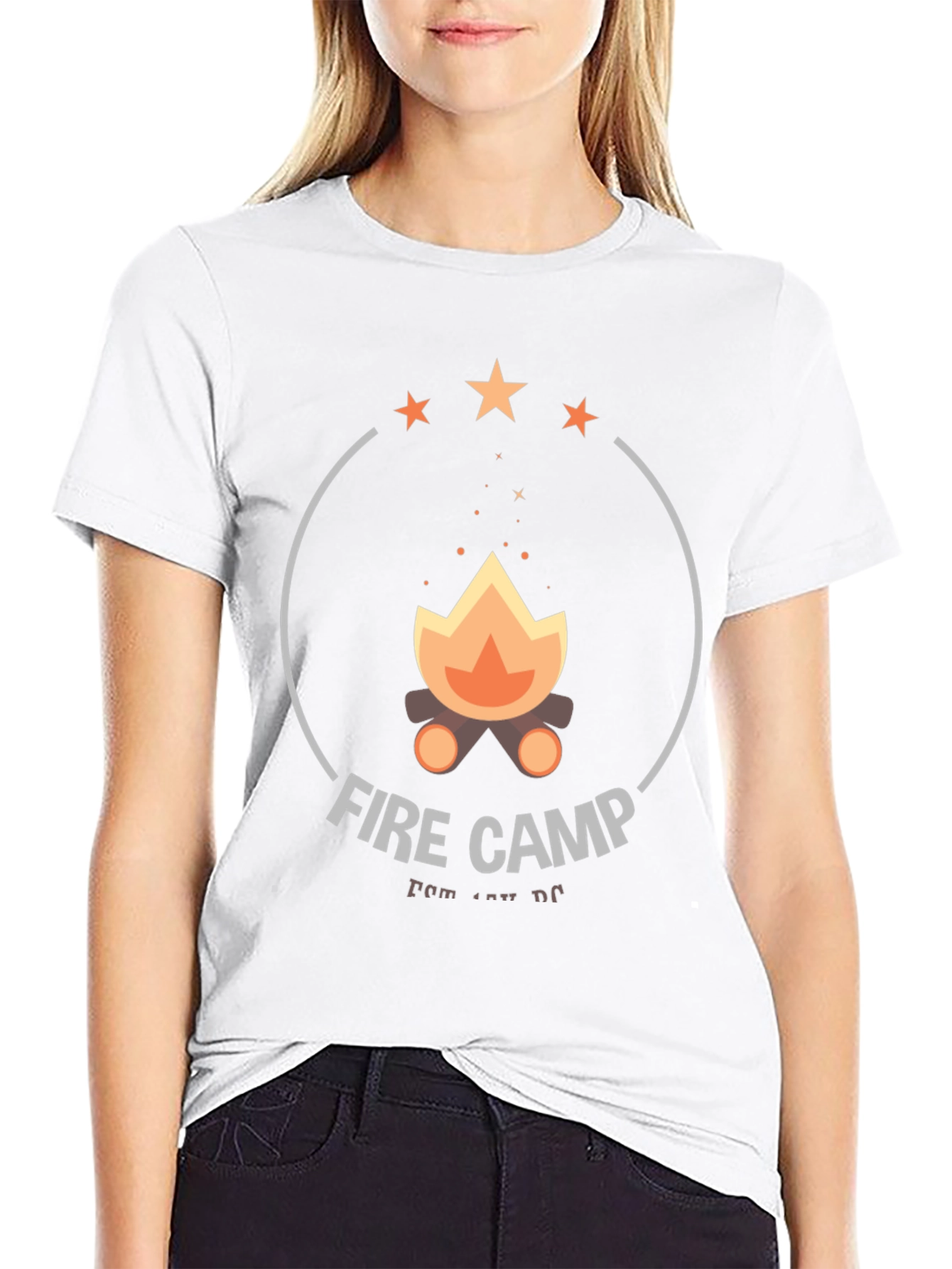 Fire Camp Graphic Tee - Adventure Ready