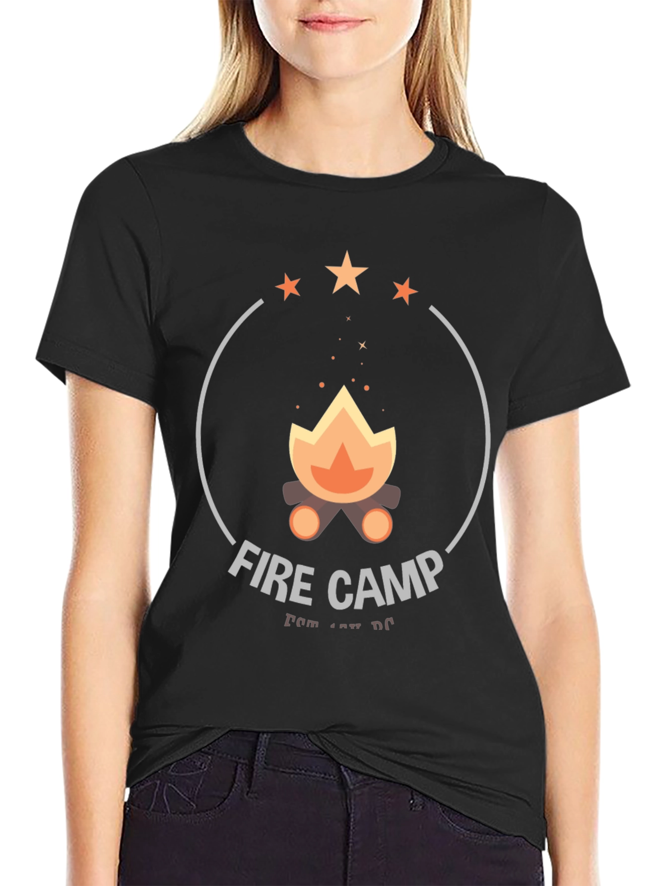 Fire Camp Graphic Tee - Adventure Ready