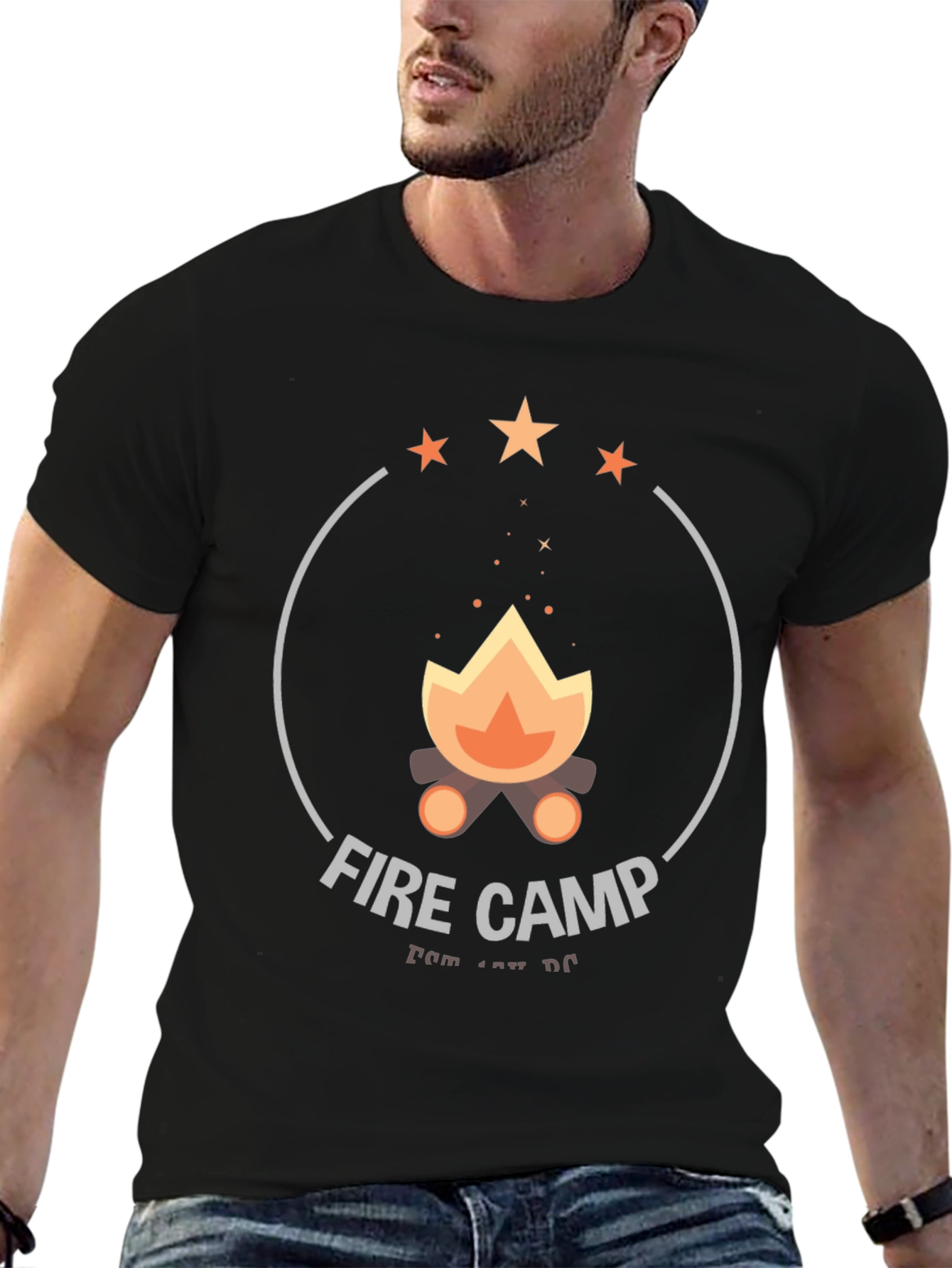 Fire Camp Graphic Tee - Adventure Ready