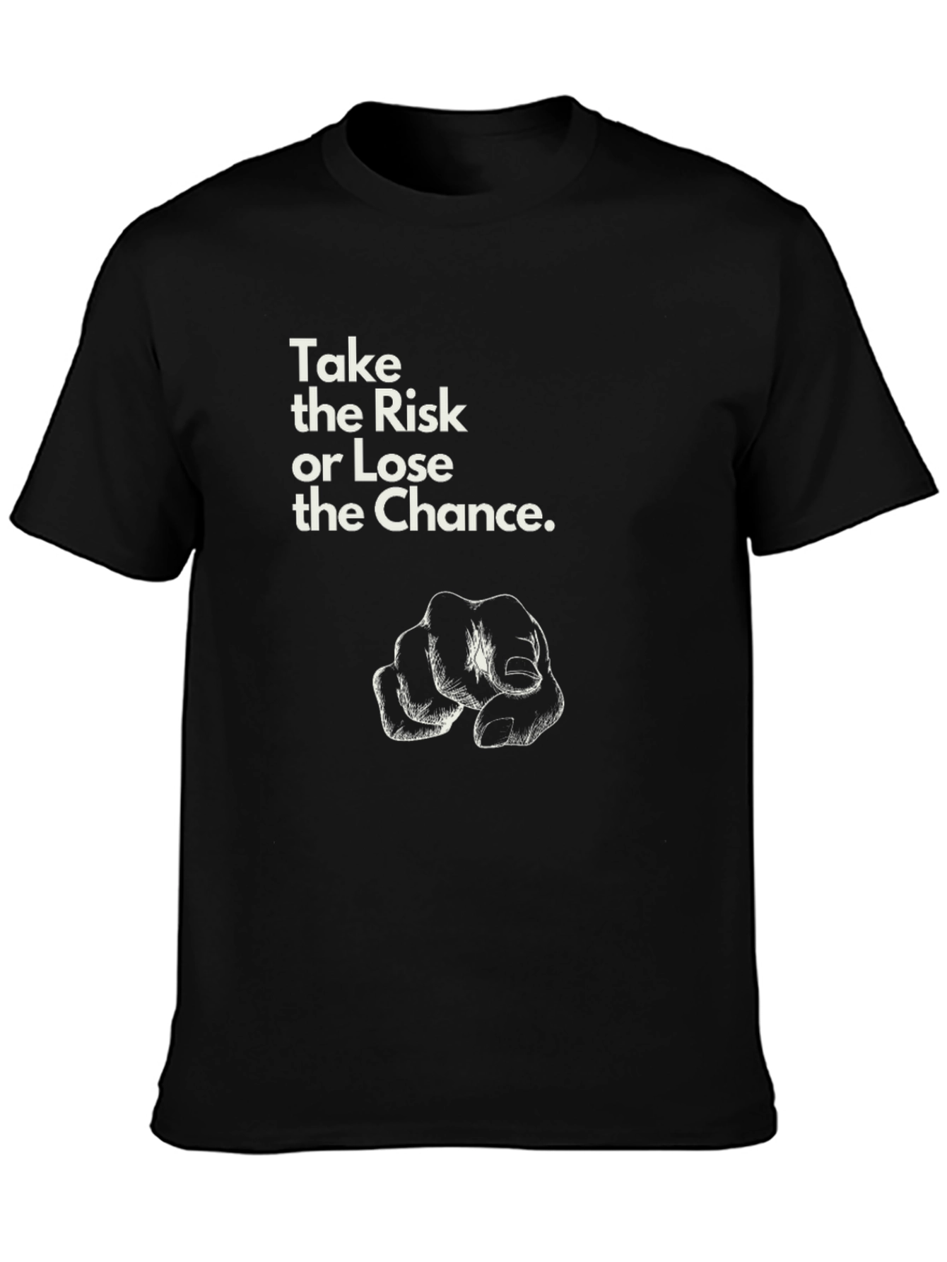 Risk Taker Graphic Tee - Black