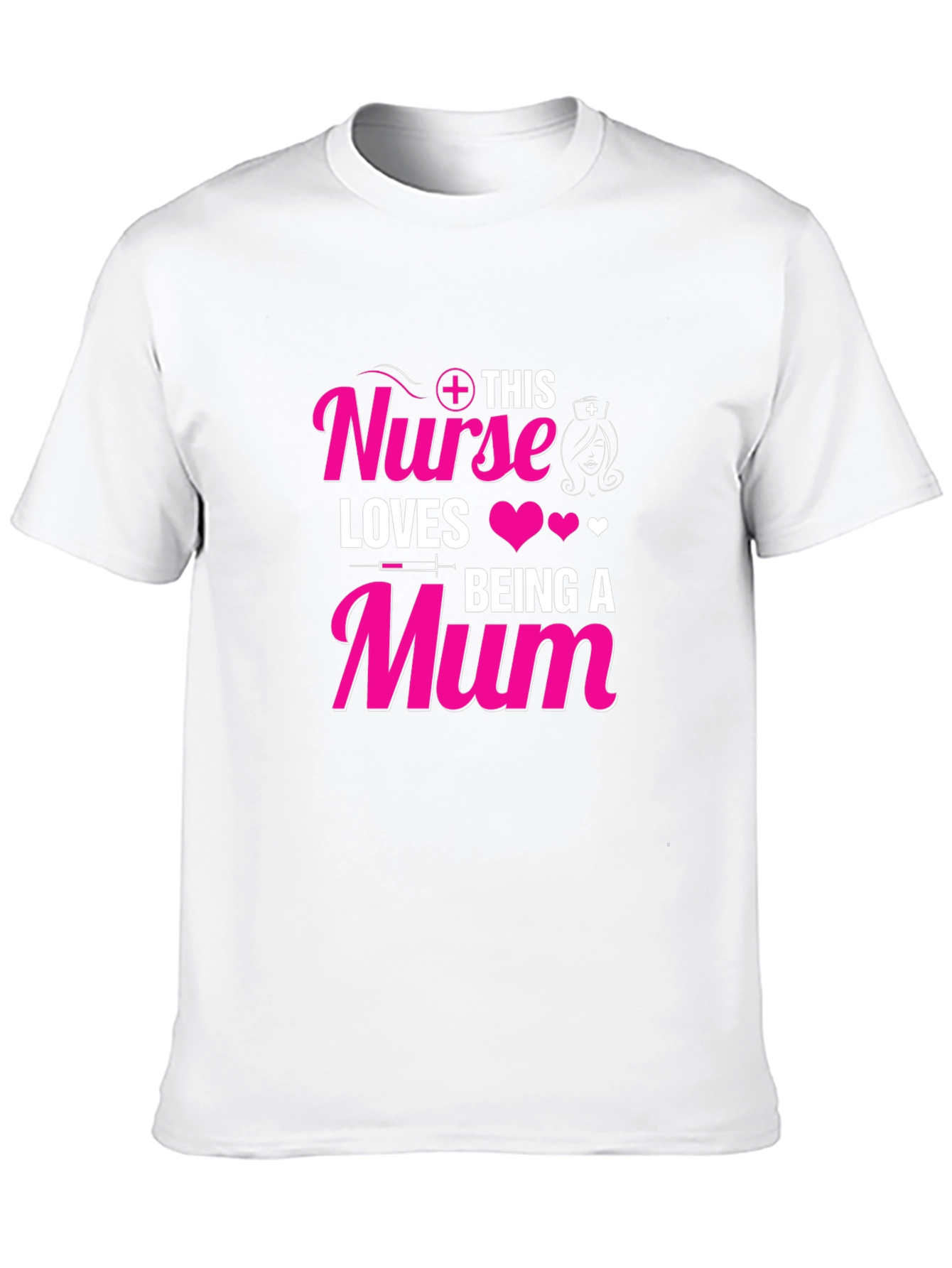 Nurse Mum Graphic T-Shirt
