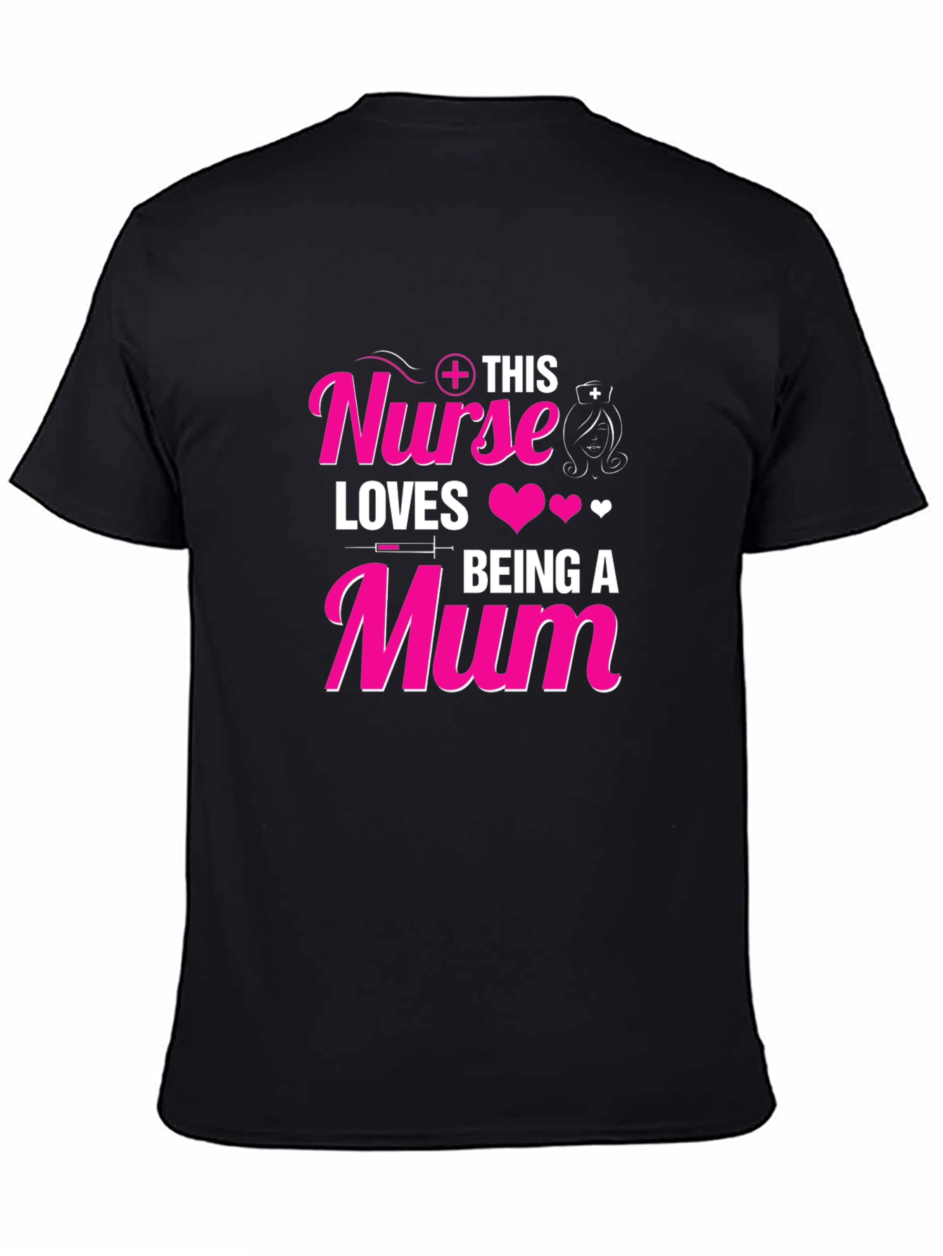 Nurse Mum Graphic T-Shirt