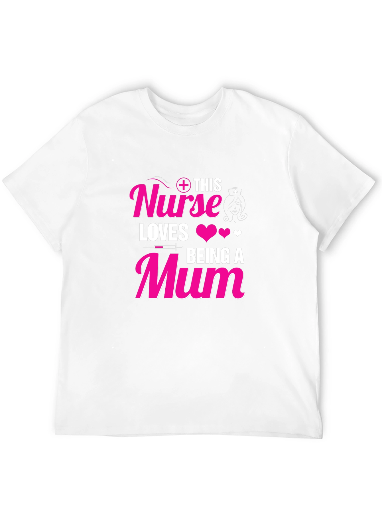 Nurse Mum Graphic T-Shirt