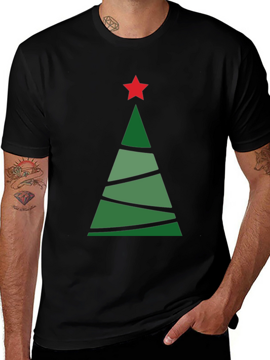 Christmas Tree Graphic Tee - Holiday Style
