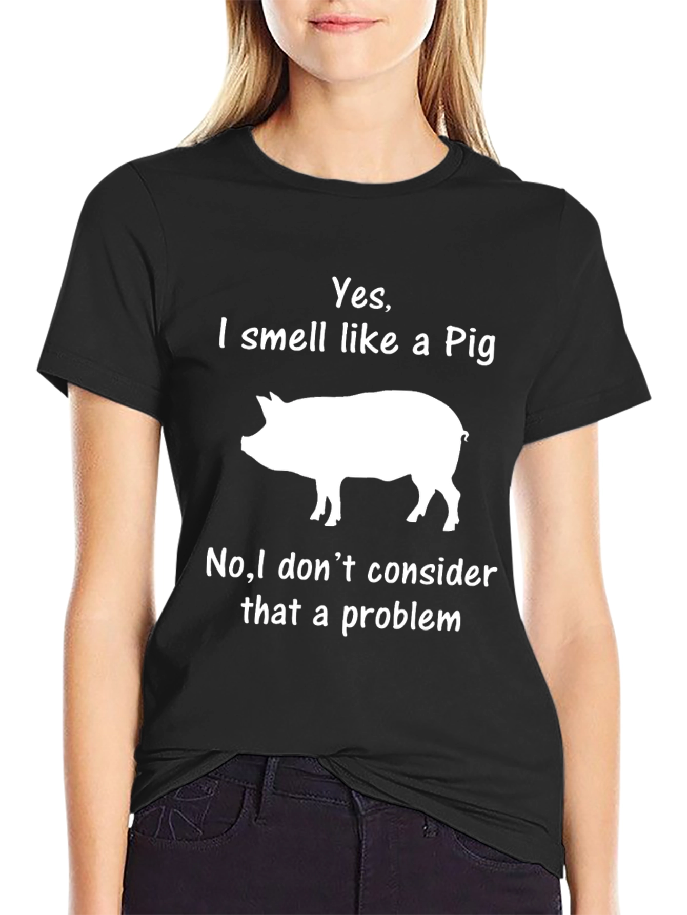 Funny Pig Smell T-Shirt
