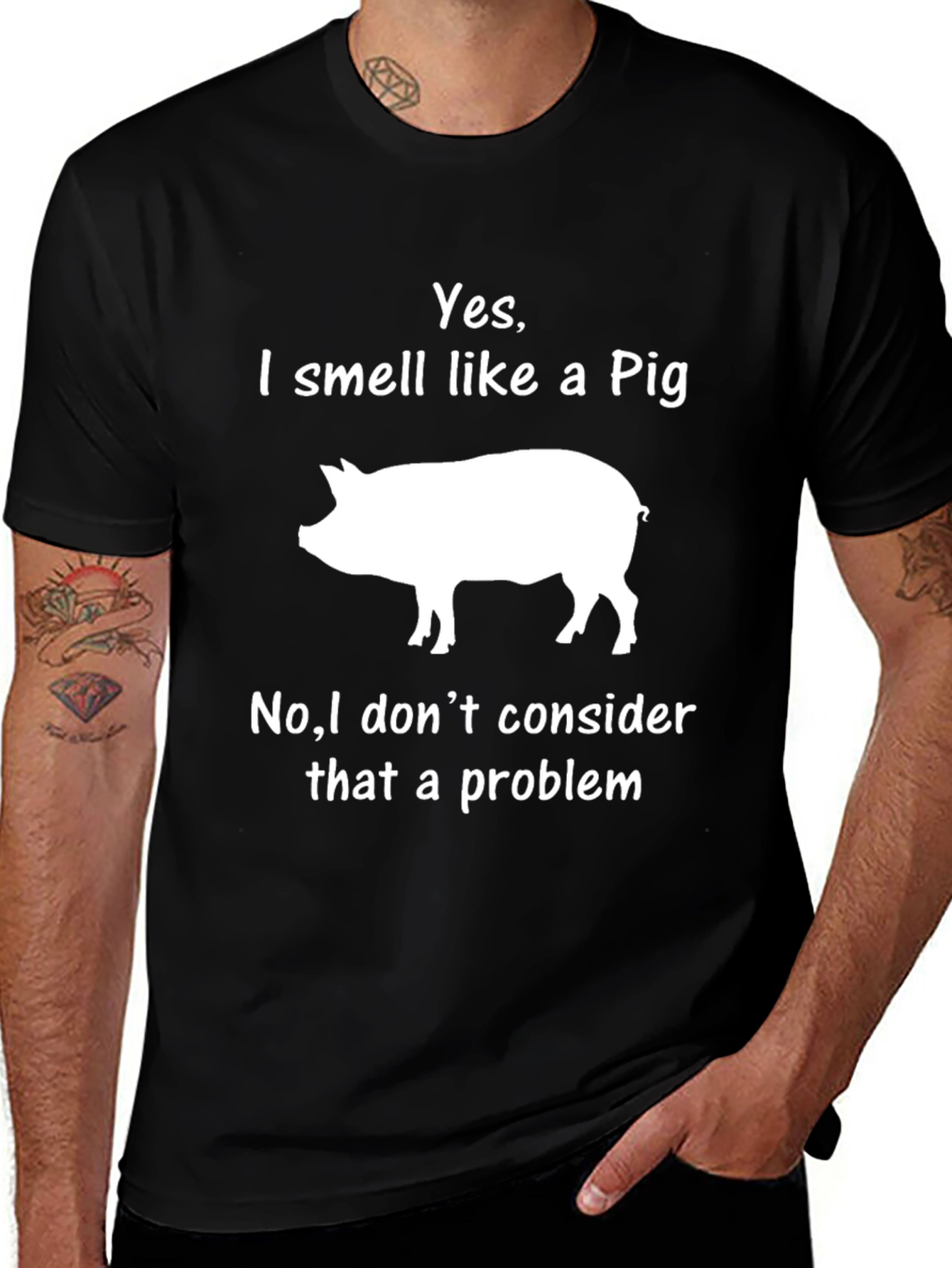 Funny Pig Smell T-Shirt
