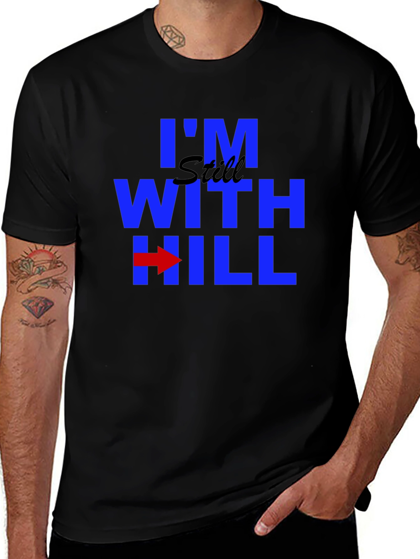 Im With Her T-Shirt - Political Statement Tee