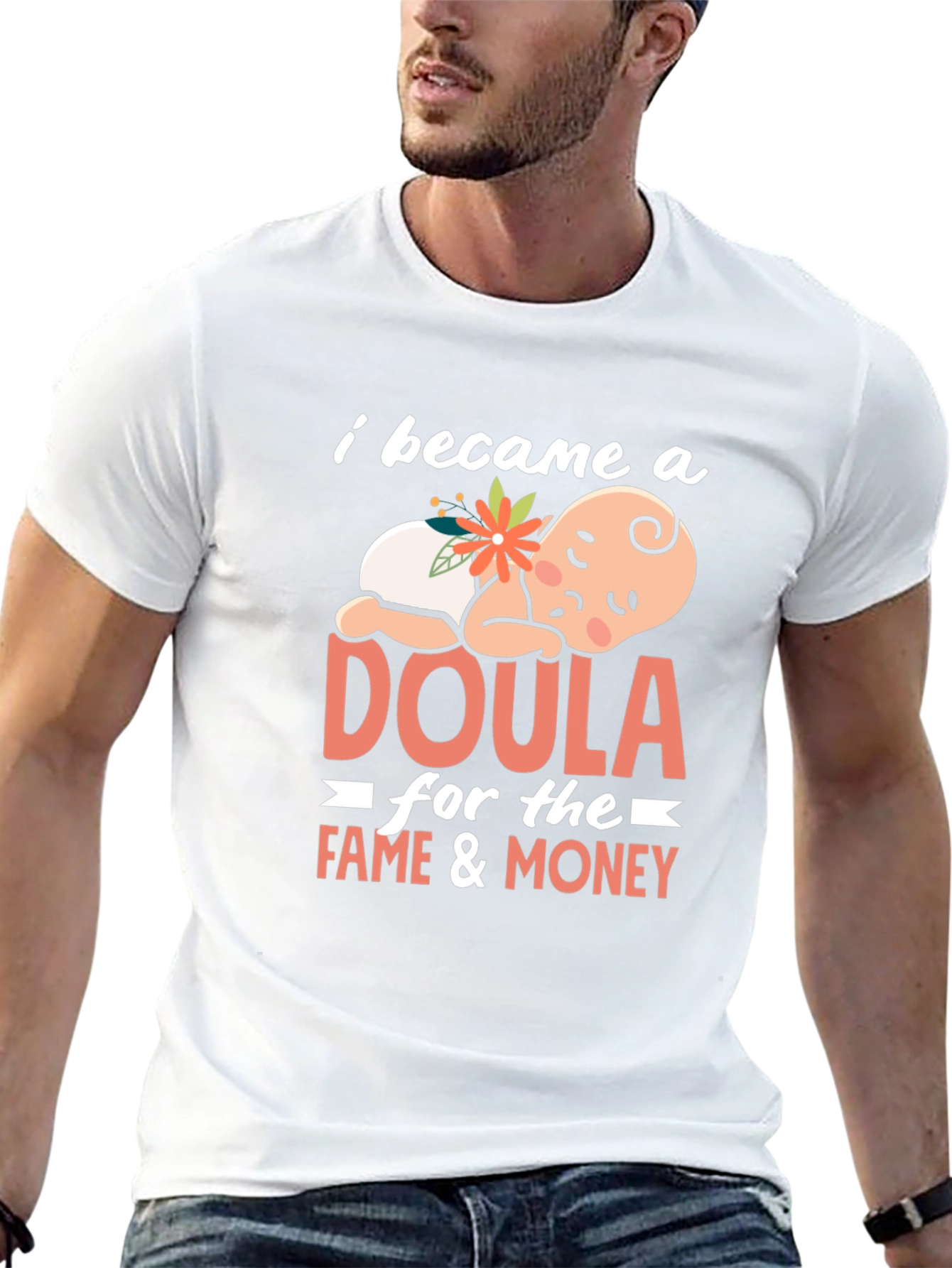 Doula Fame & Money Graphic T-Shirt