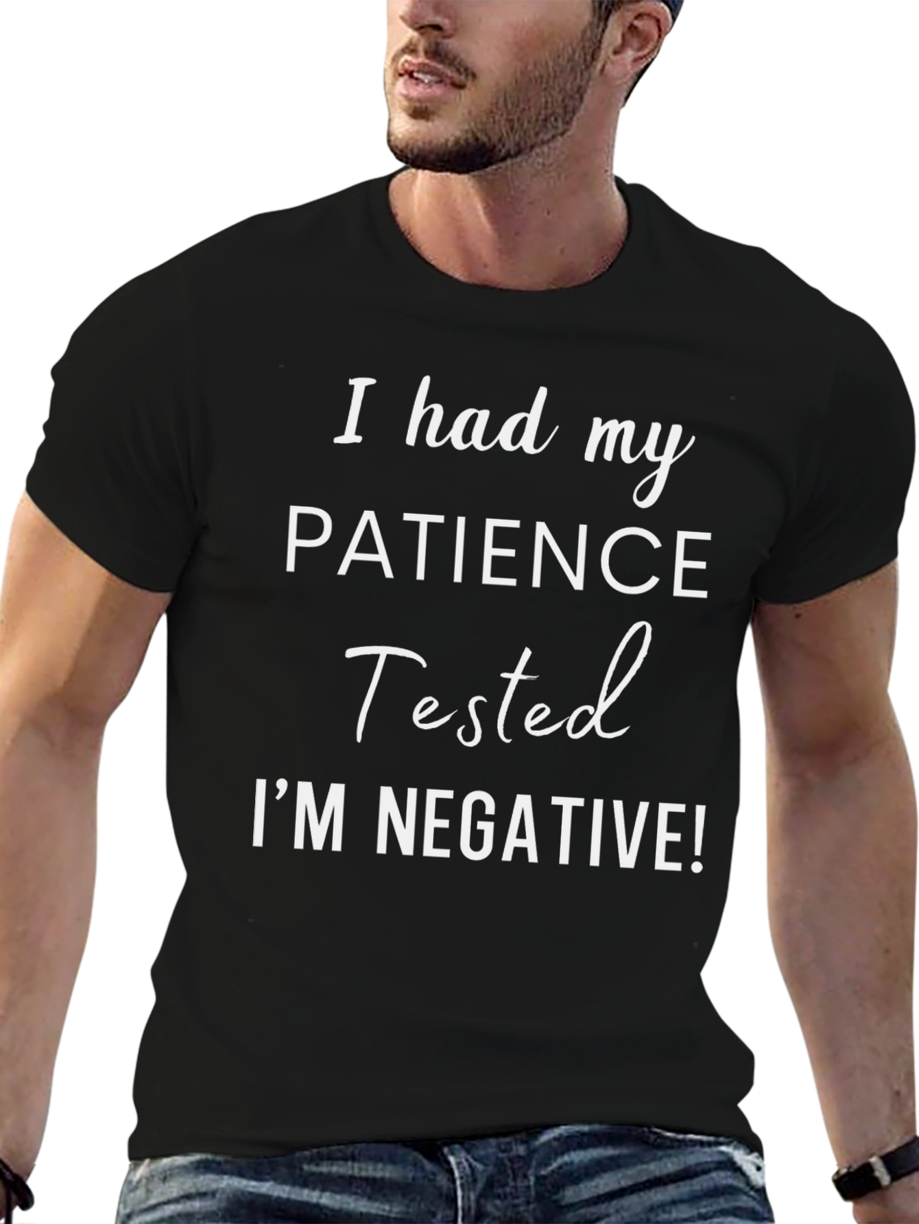 Patience Tested Funny Graphic Tee