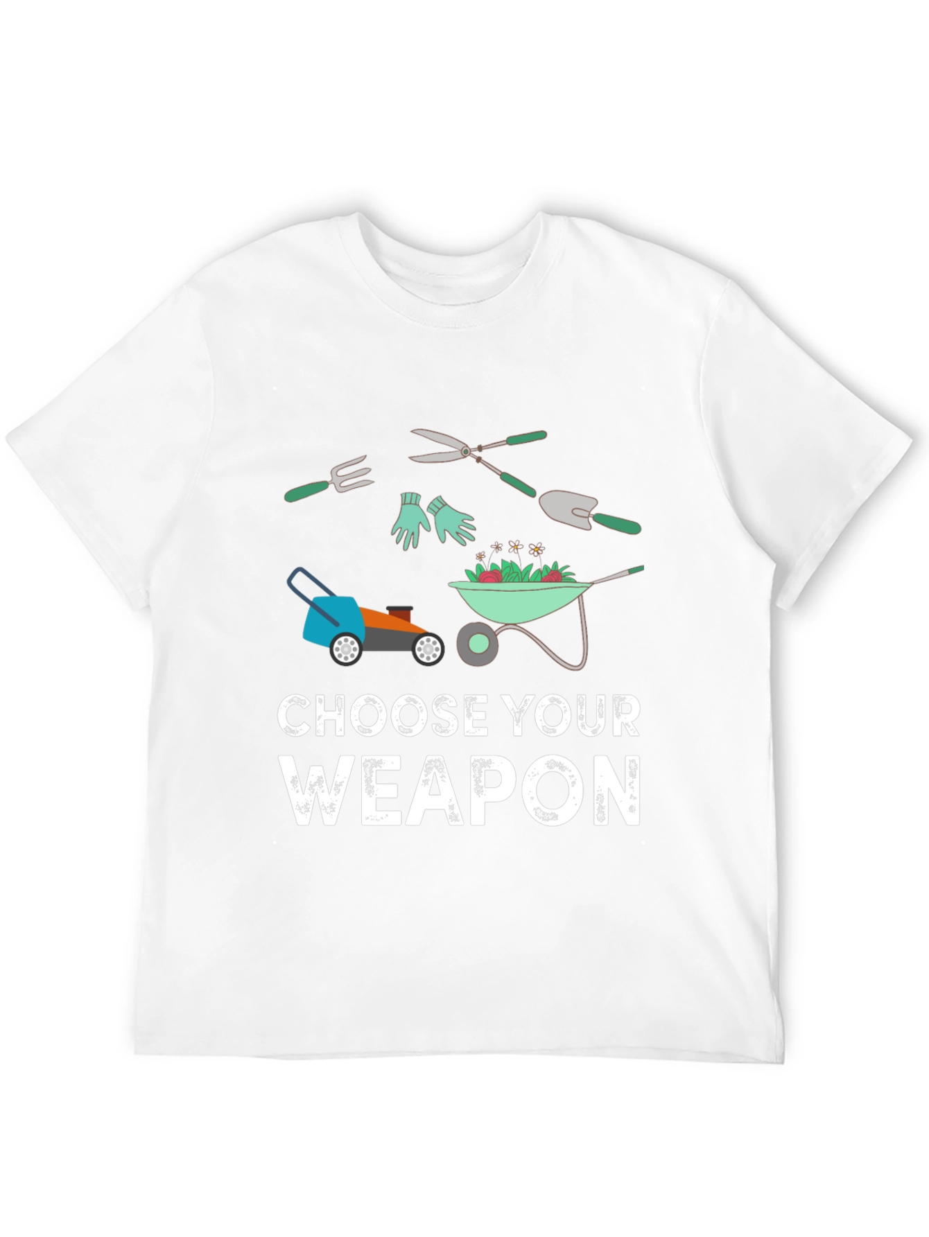 Choose Your Weapon Gardening T-Shirt