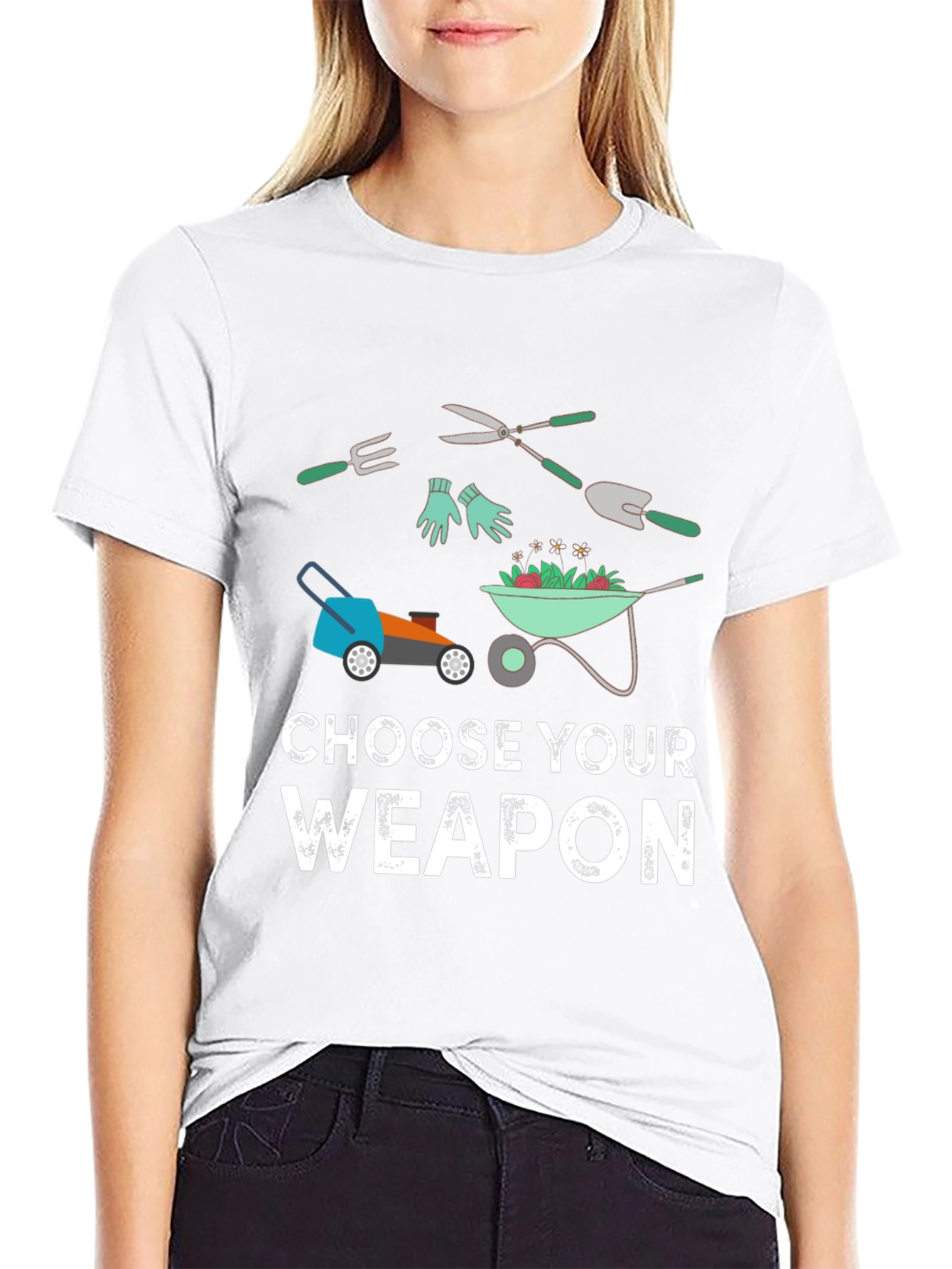 Choose Your Weapon Gardening T-Shirt