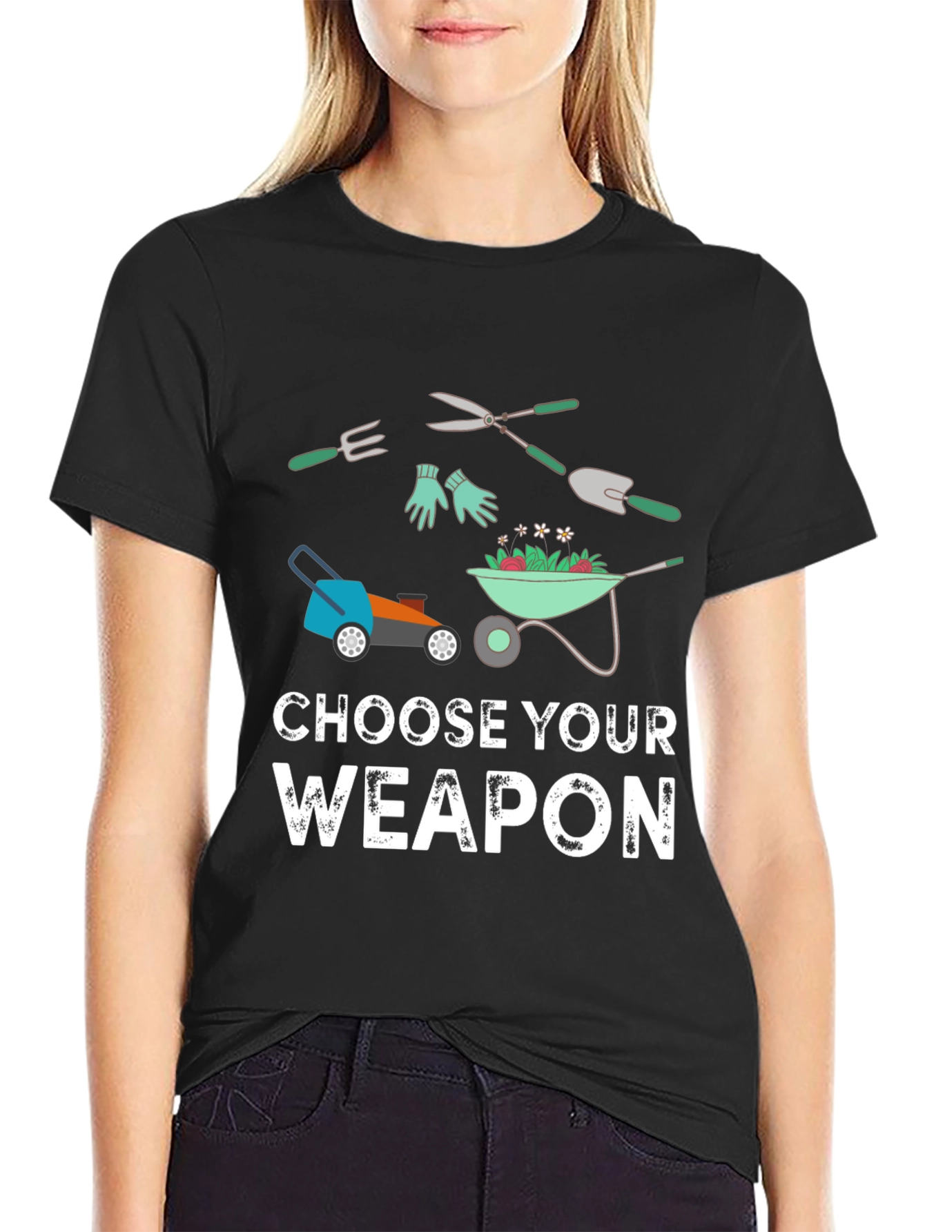 Choose Your Weapon Gardening T-Shirt