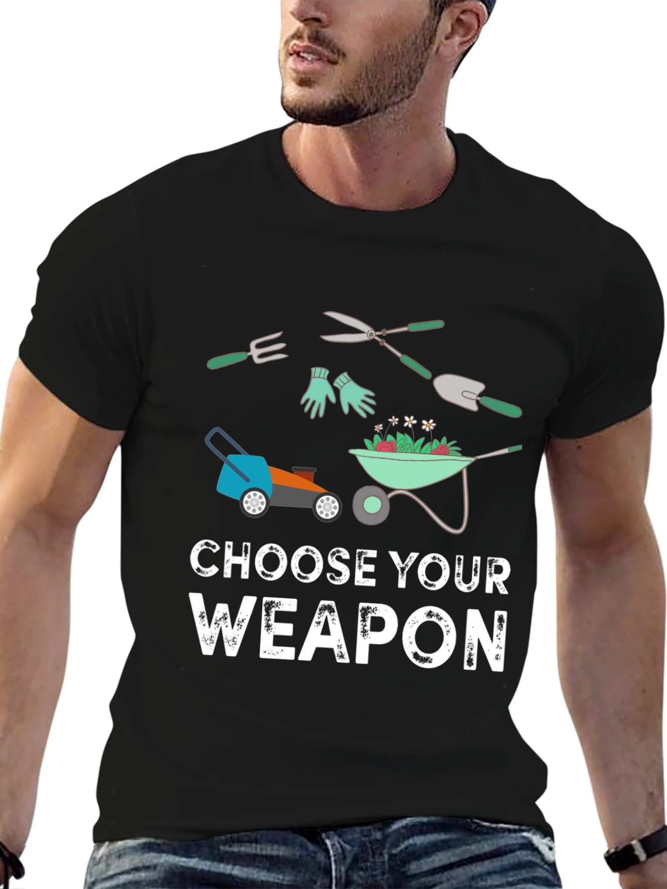 Choose Your Weapon Gardening T-Shirt