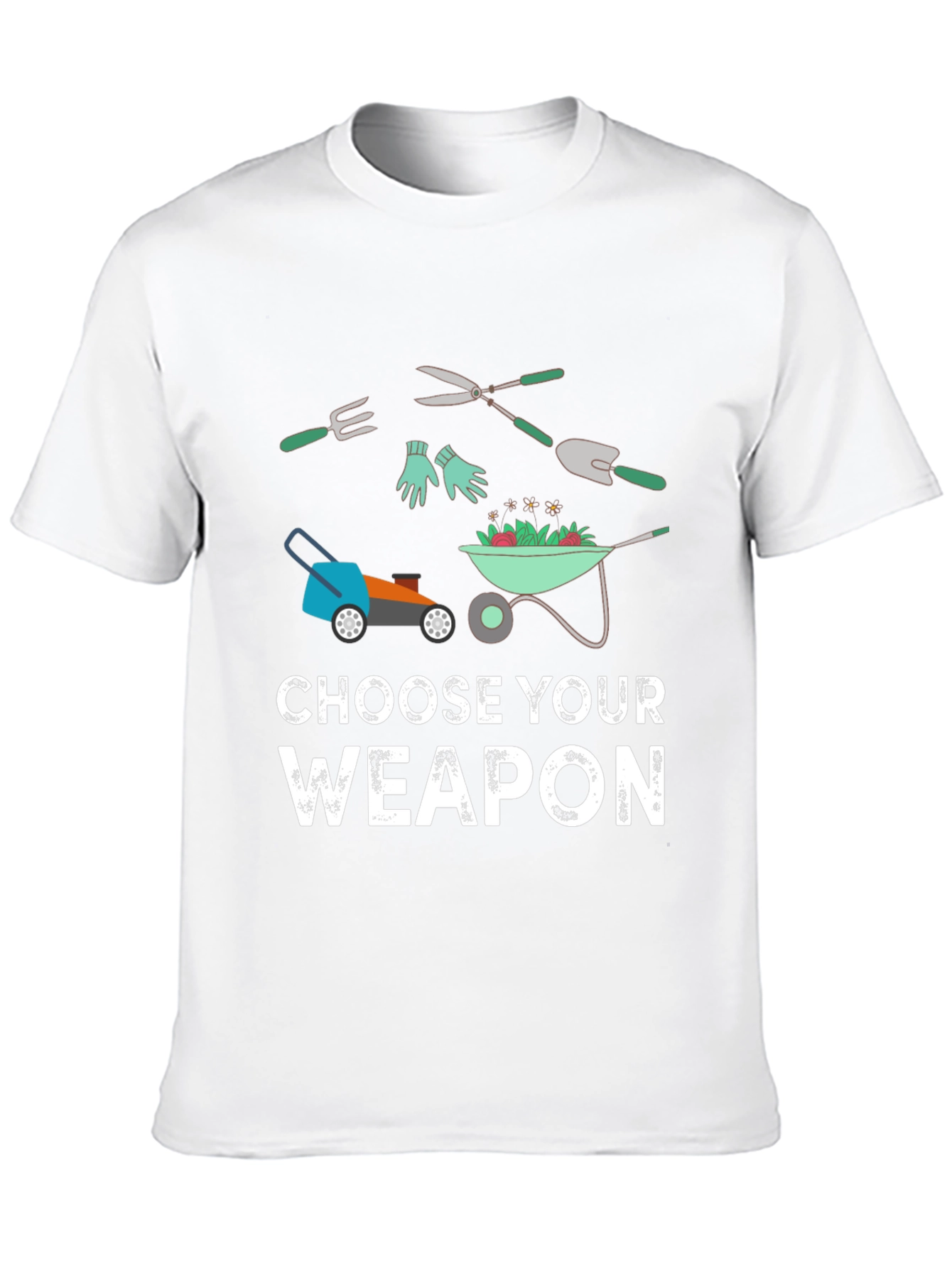 Choose Your Weapon Gardening T-Shirt