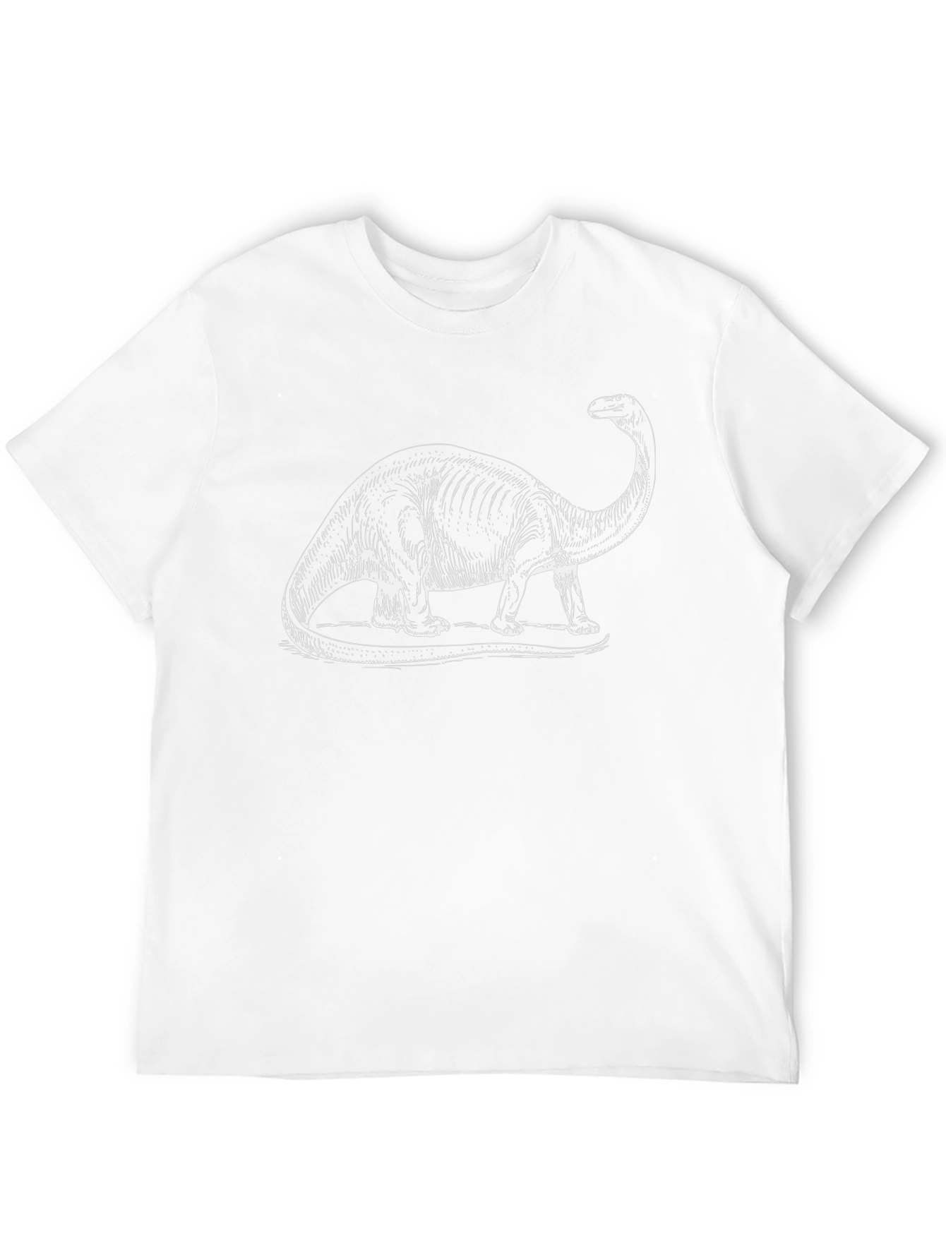 Dinosaur Graphic T-Shirt - Classic Brontosaurus Design