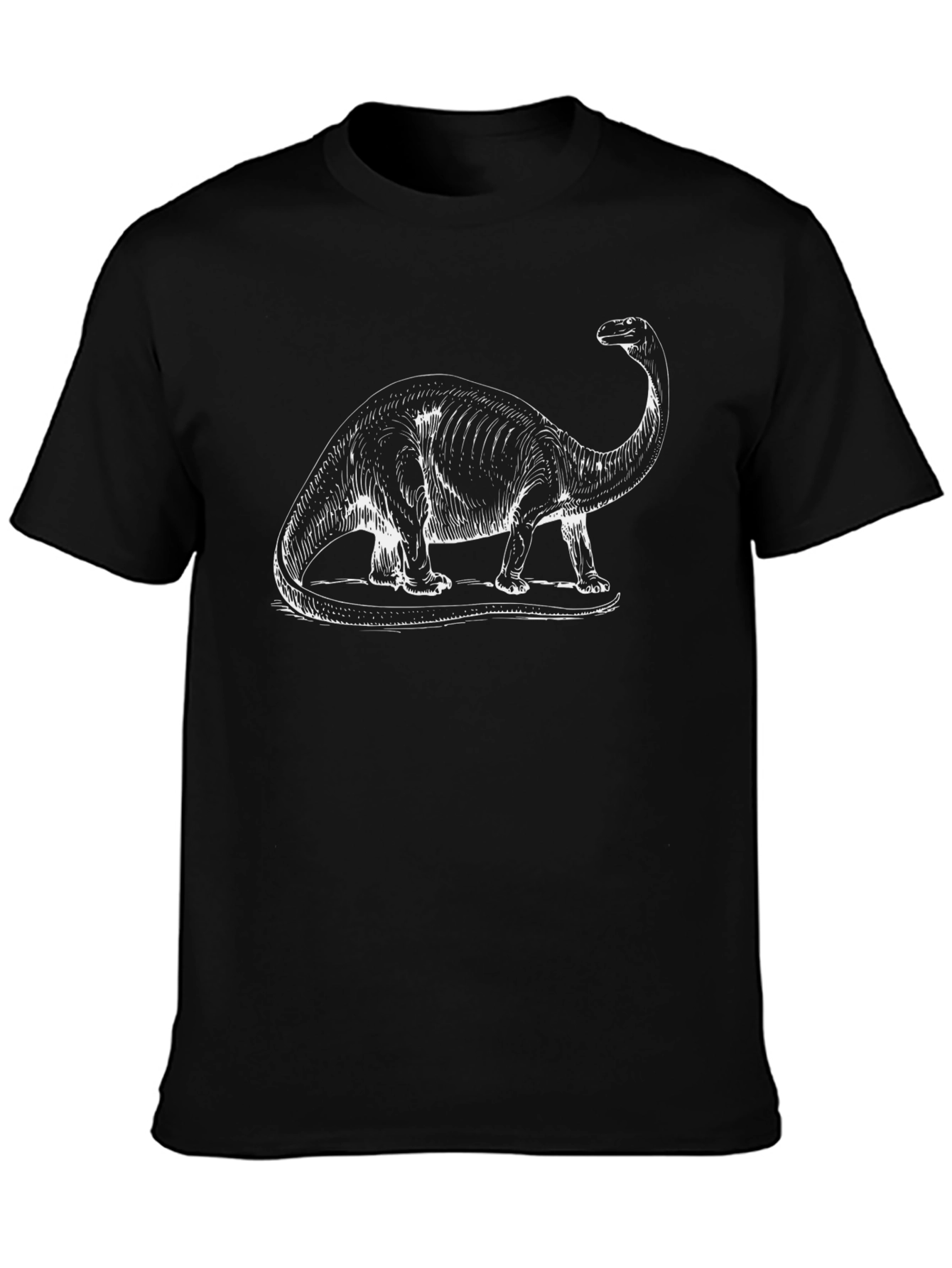 Dinosaur Graphic T-Shirt - Classic Brontosaurus Design