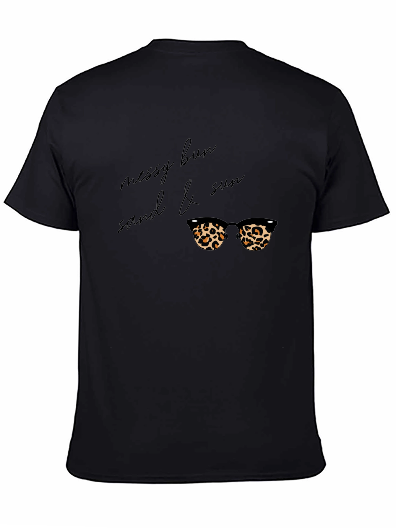 Messy Bun Sand & Sun Graphic Tee