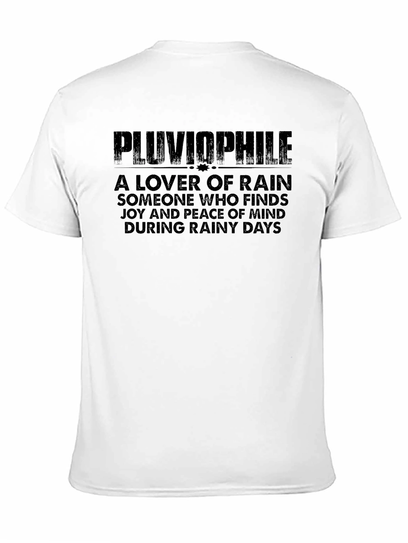 Pluviophile T-Shirt - Lover of Rain Tee