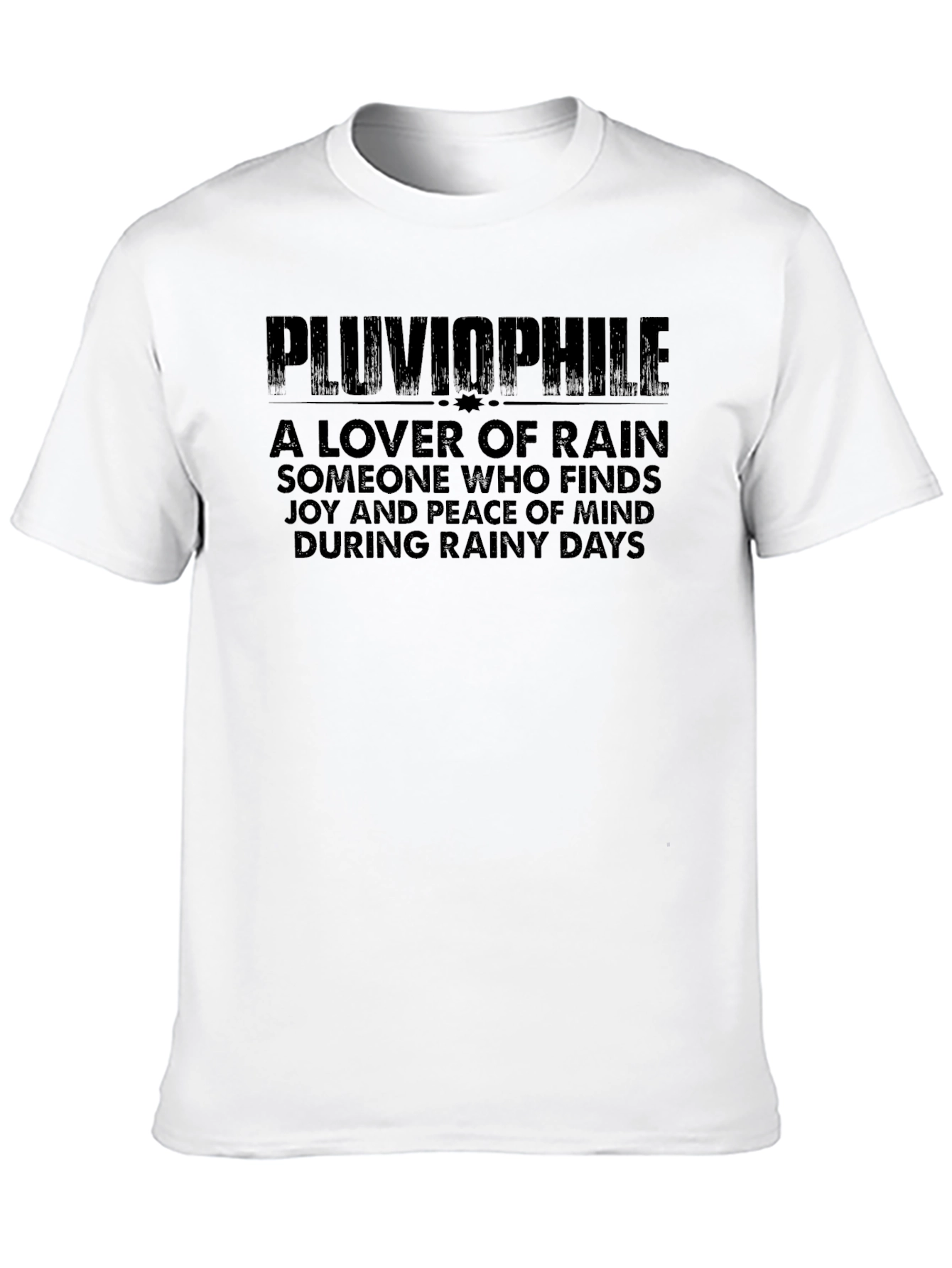 Pluviophile T-Shirt - Lover of Rain Tee