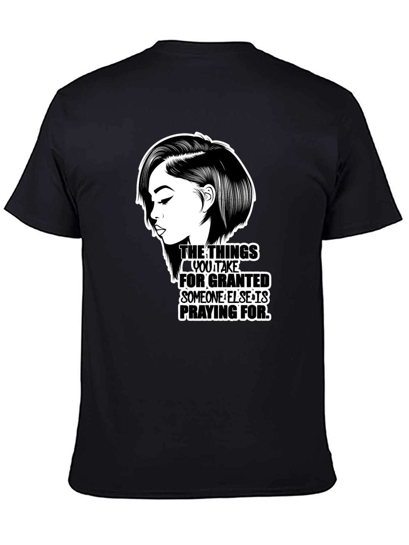 Praying For T-Shirt Black