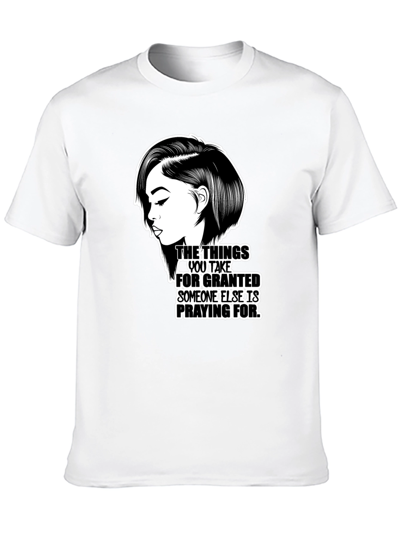 Praying For T-Shirt Black