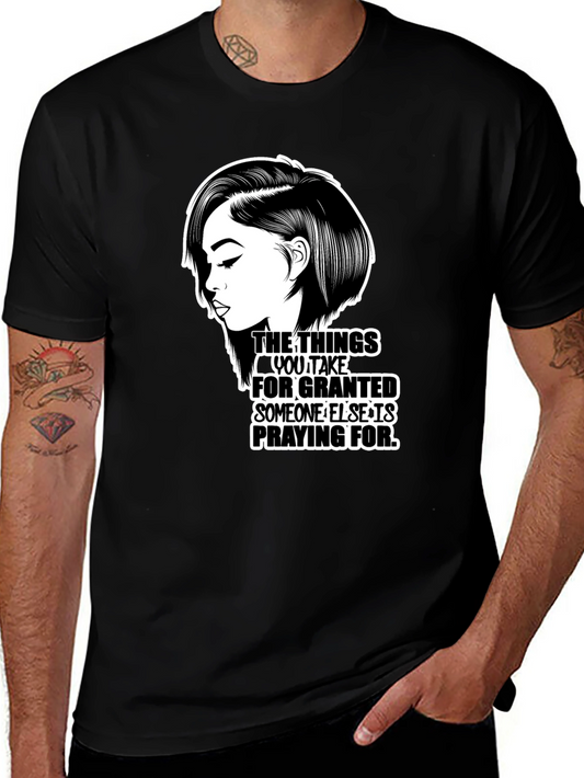 Praying For T-Shirt Black
