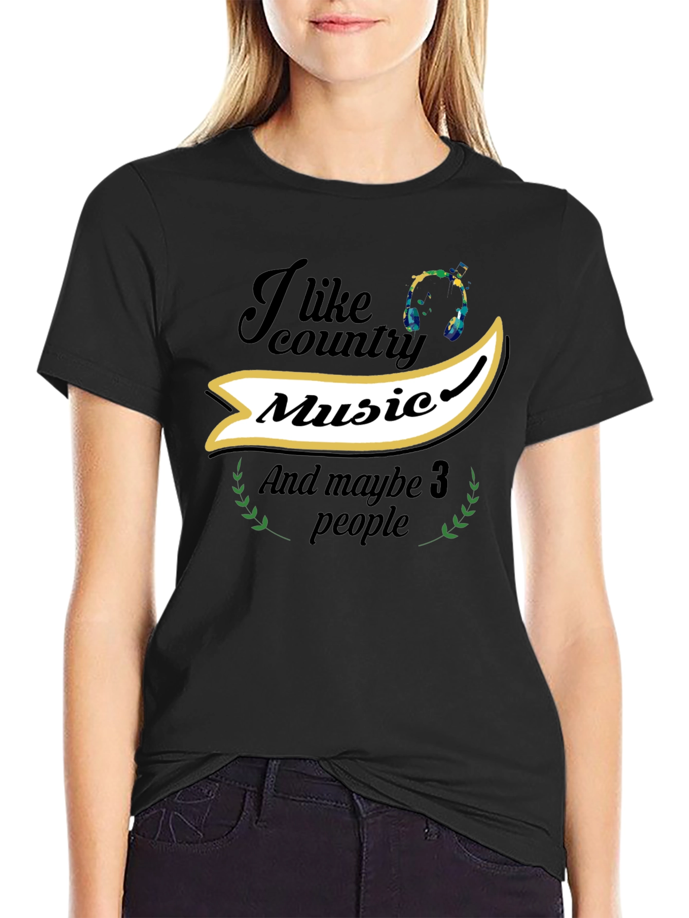 Country Music T-Shirt - I Like Country Music Tee