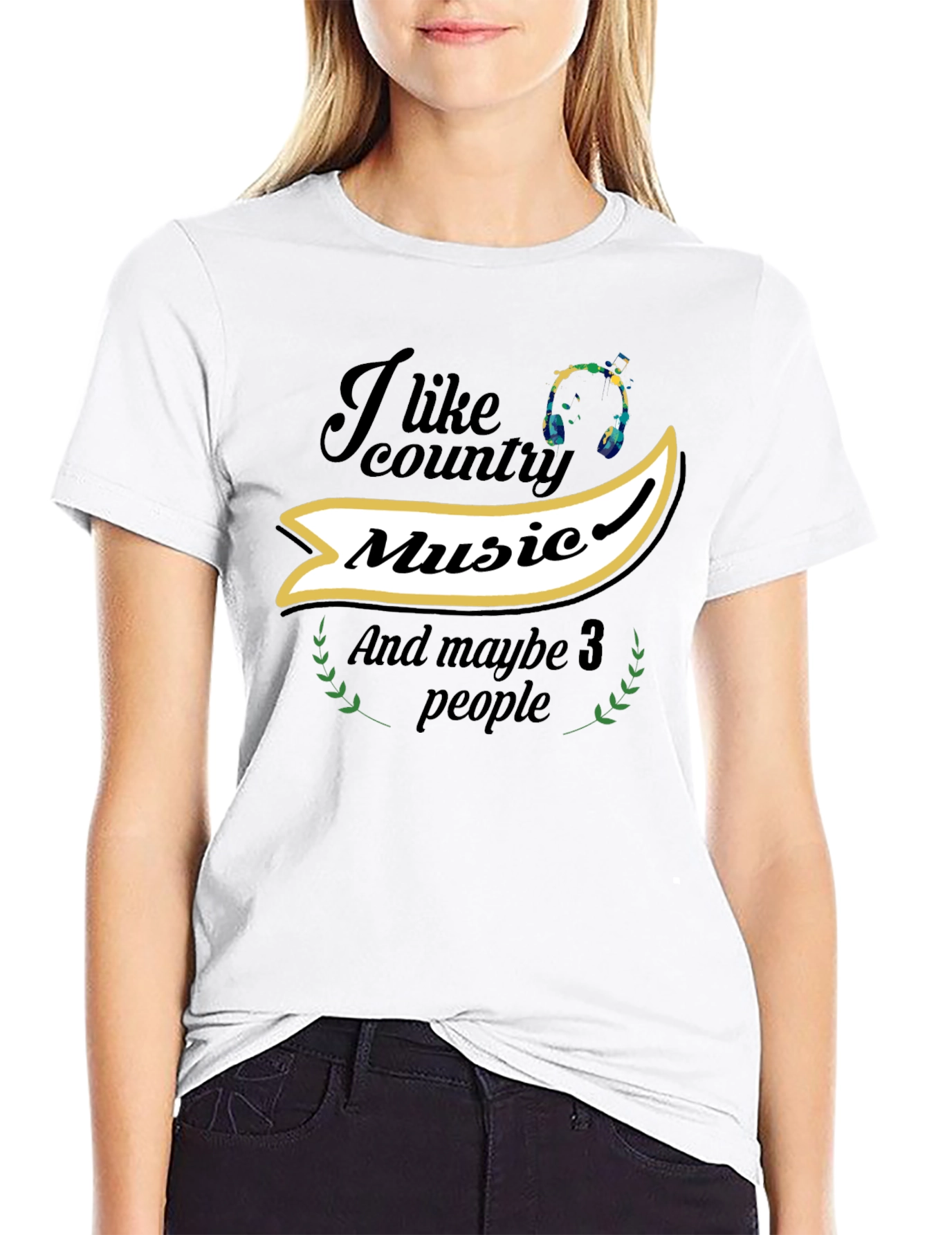 Country Music T-Shirt - I Like Country Music Tee
