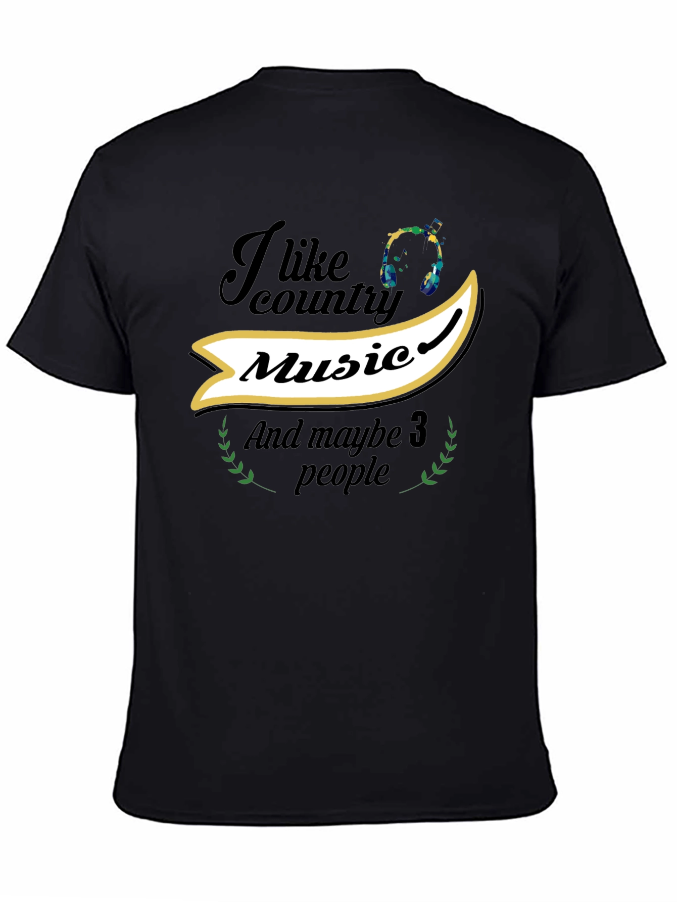 Country Music T-Shirt - I Like Country Music Tee