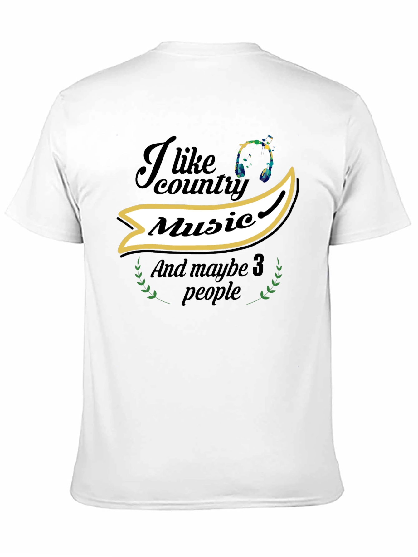 Country Music T-Shirt - I Like Country Music Tee