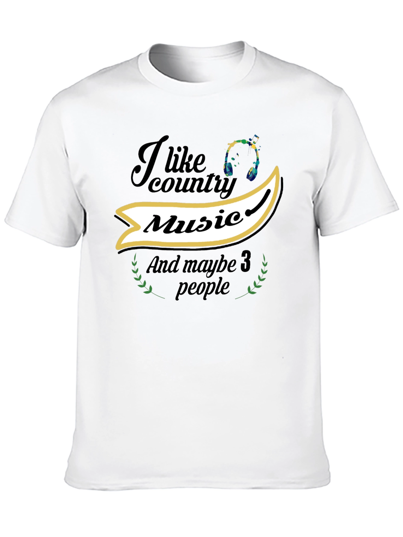Country Music T-Shirt - I Like Country Music Tee