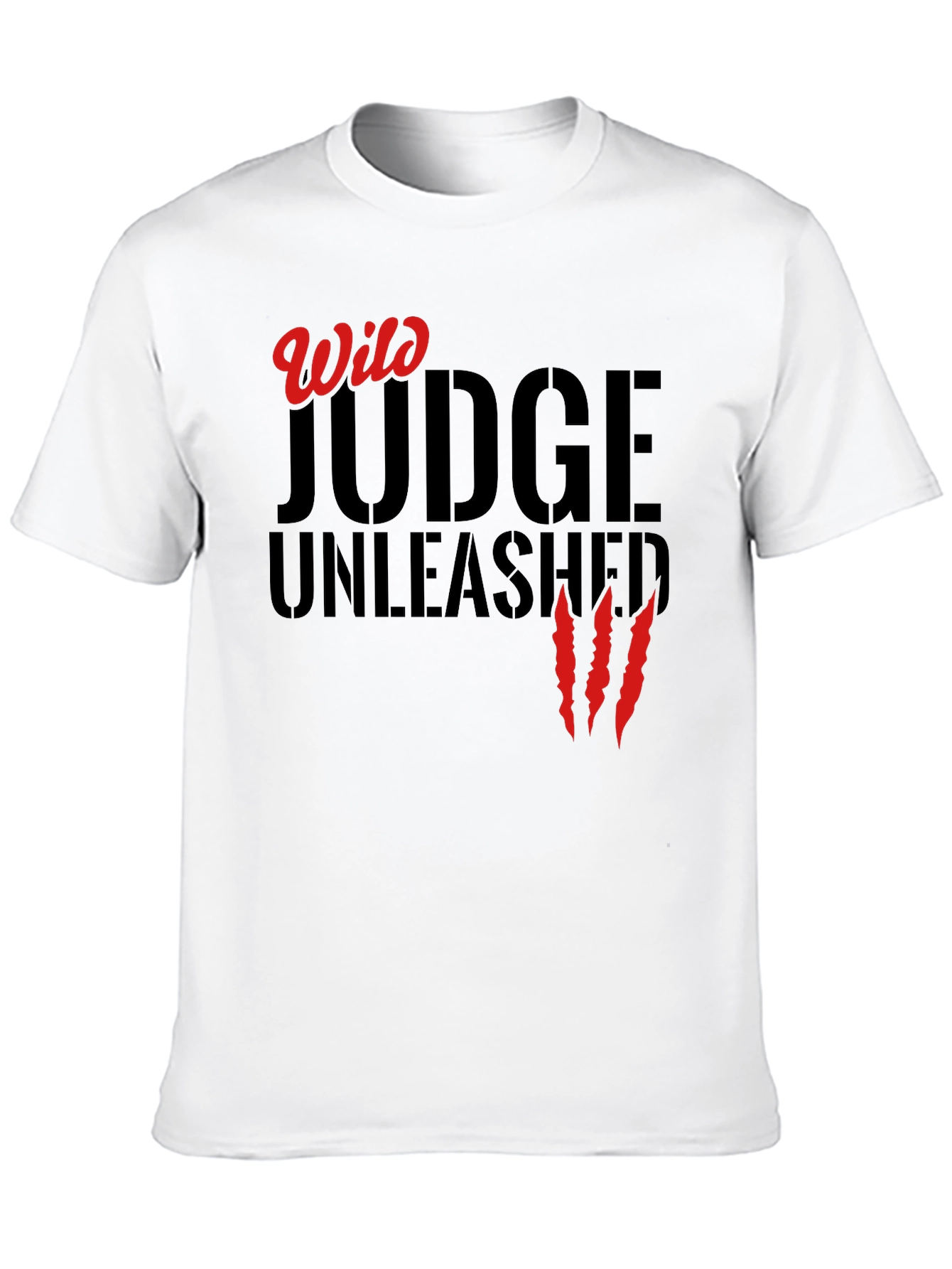 Wild Judge Unleashed Black Graphic Tee