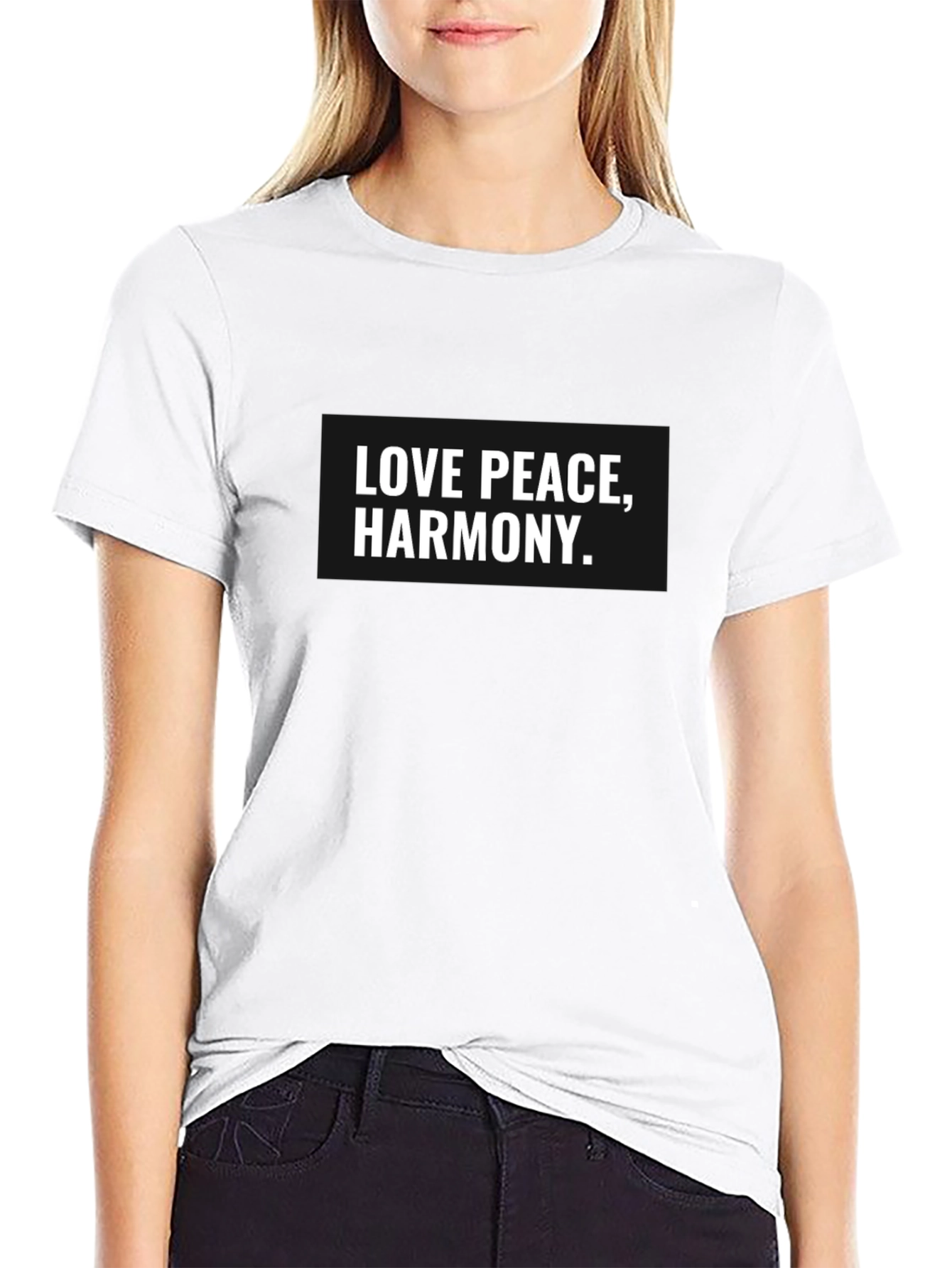Love Peace Harmony Graphic T-Shirt