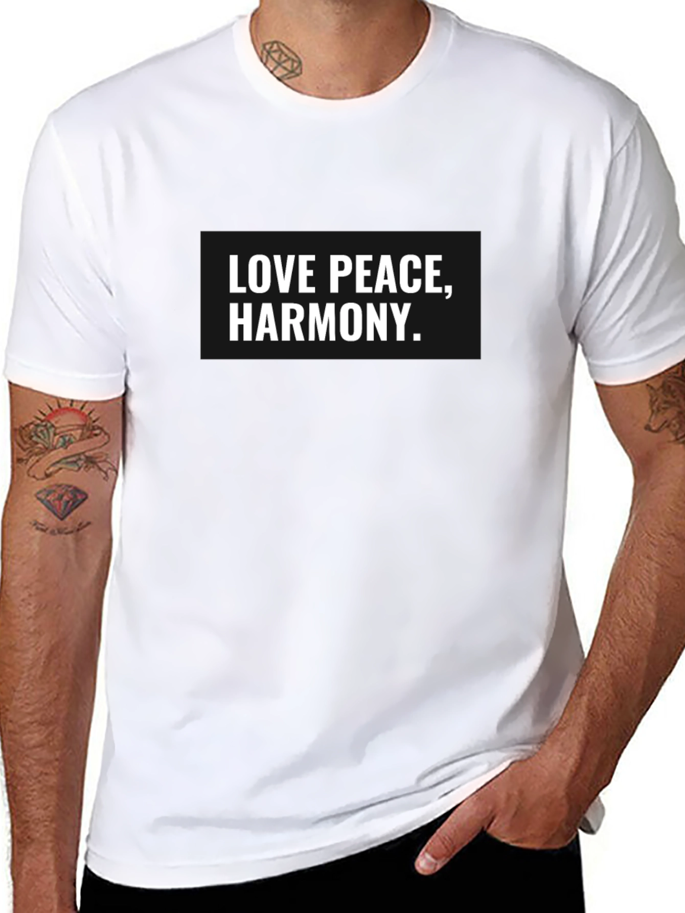 Love Peace Harmony Graphic T-Shirt