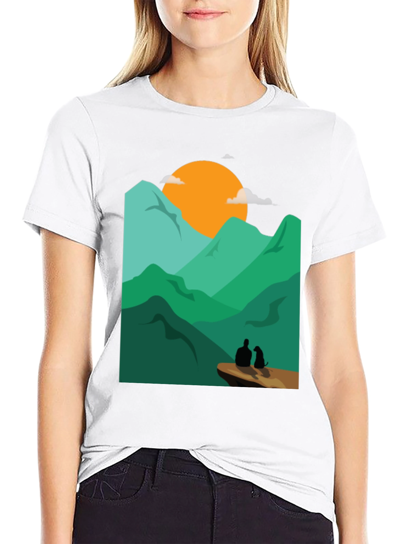Mountain View Graphic Tee - Adventure Awaits