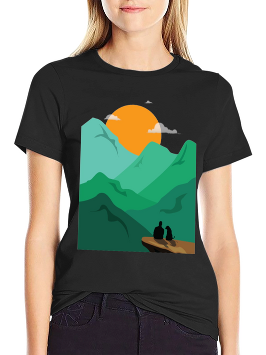 Mountain View Graphic Tee - Adventure Awaits
