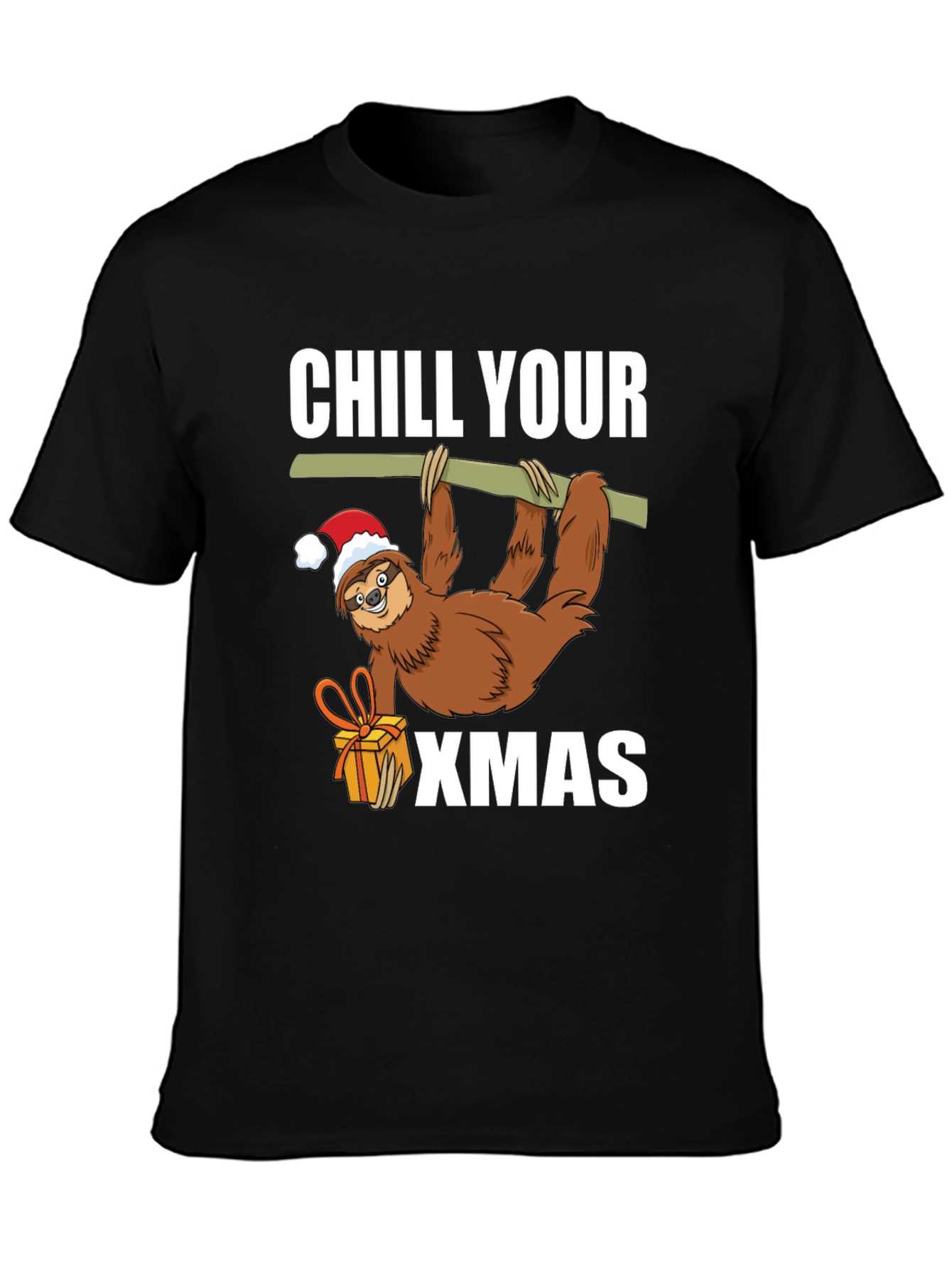 Chill Your Xmas Sloth Tee