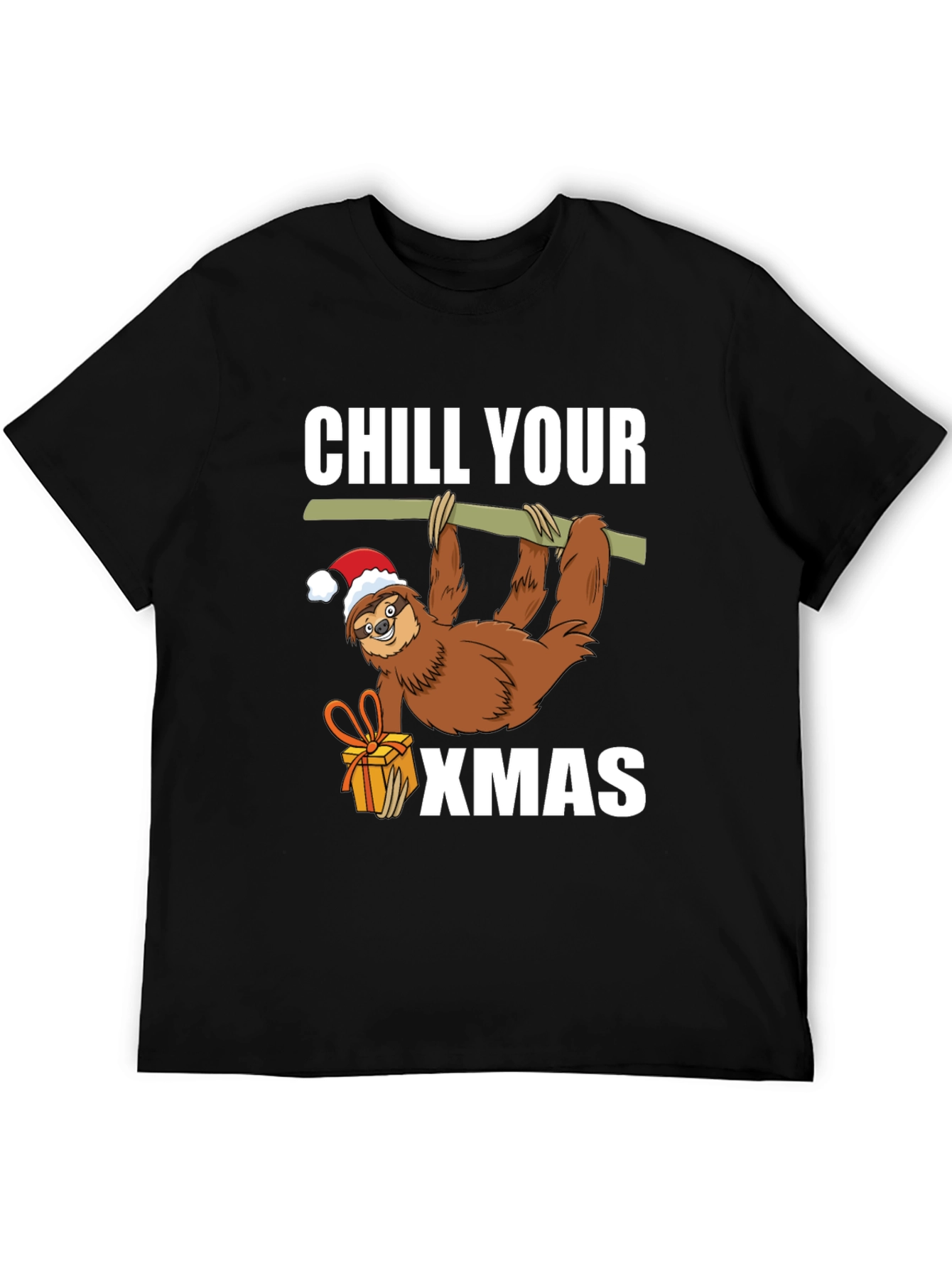 Chill Your Xmas Sloth Tee