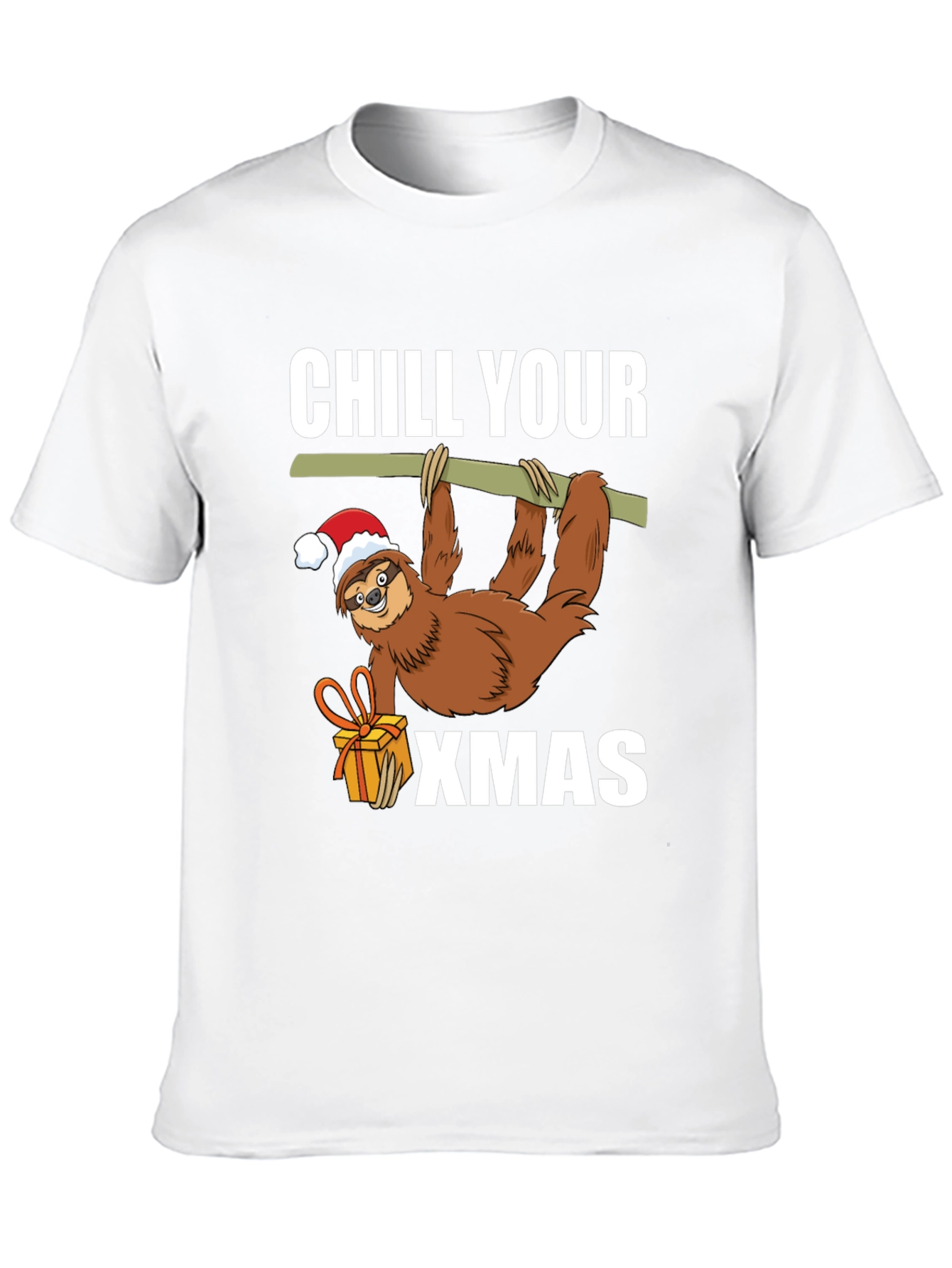 Chill Your Xmas Sloth Tee