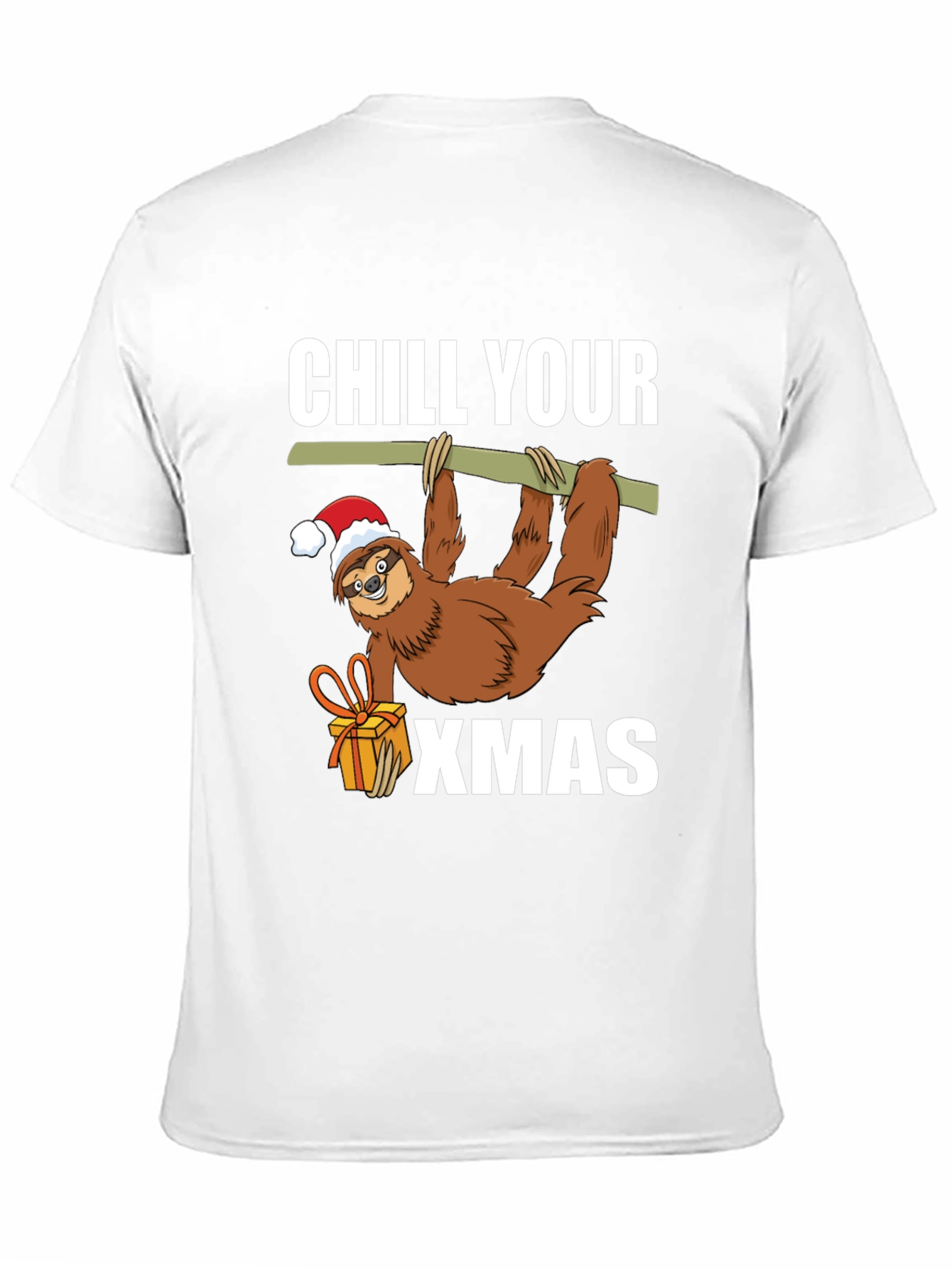 Chill Your Xmas Sloth Tee