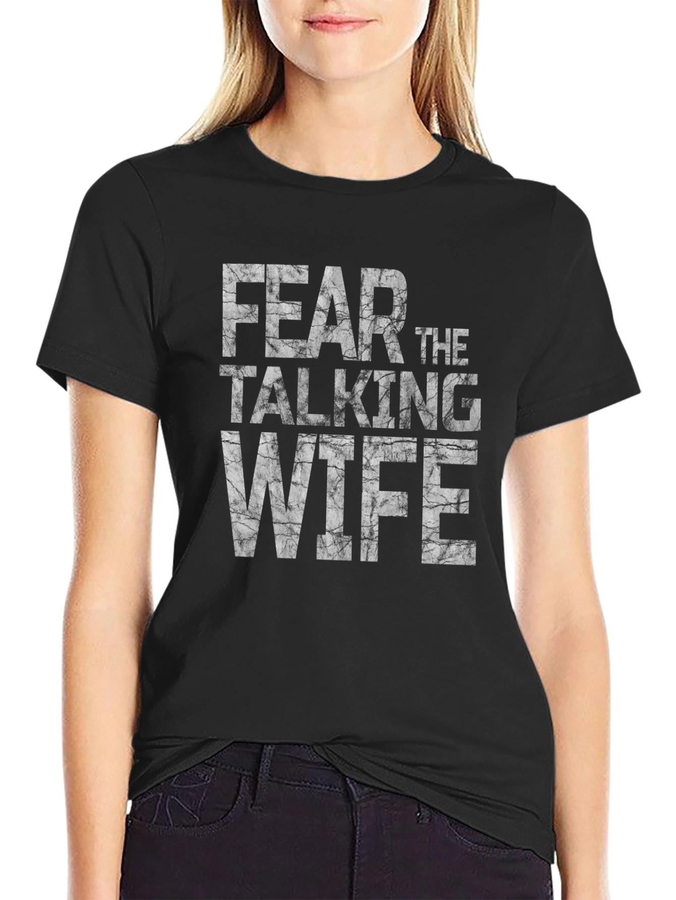 Fear The Talking Wife Novelty T-Shirt
