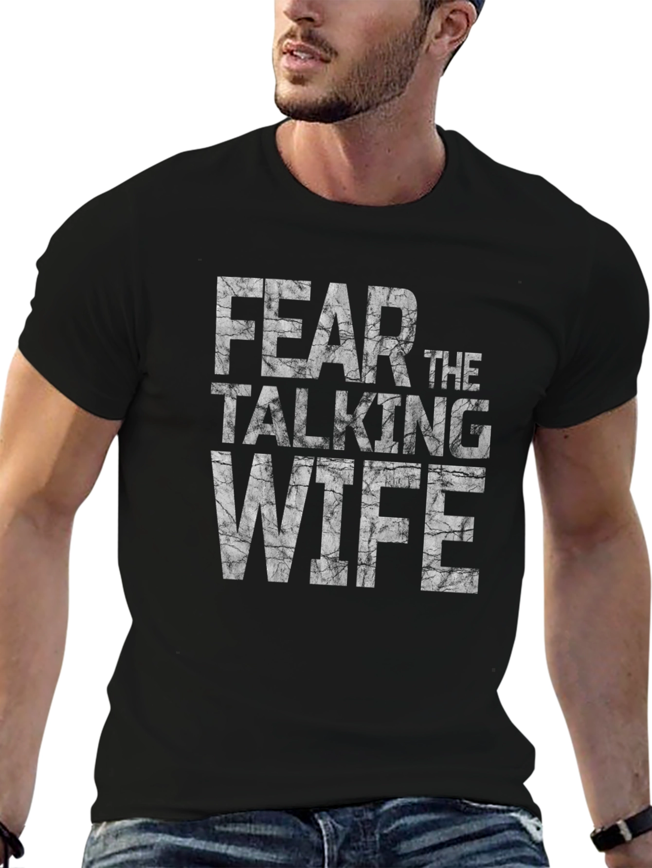 Fear The Talking Wife Novelty T-Shirt