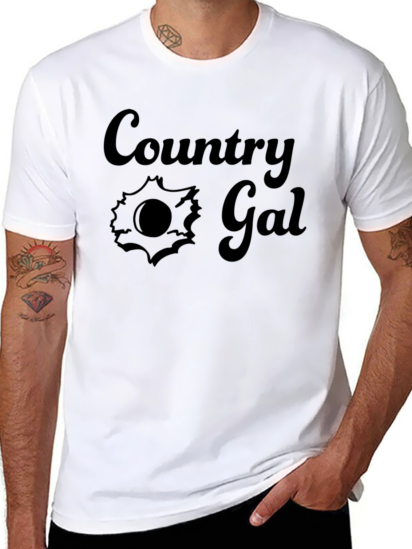 Country Gal T-Shirt - Black