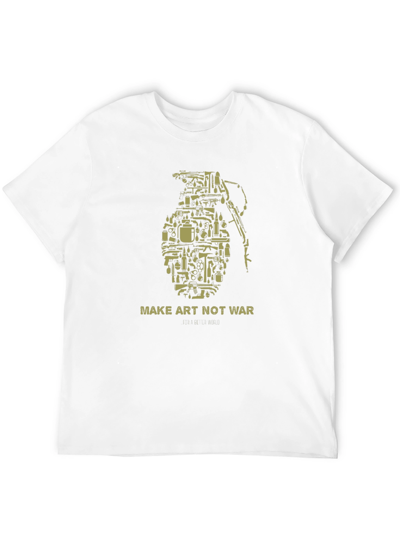 Make Art Not War Graphic T-Shirt