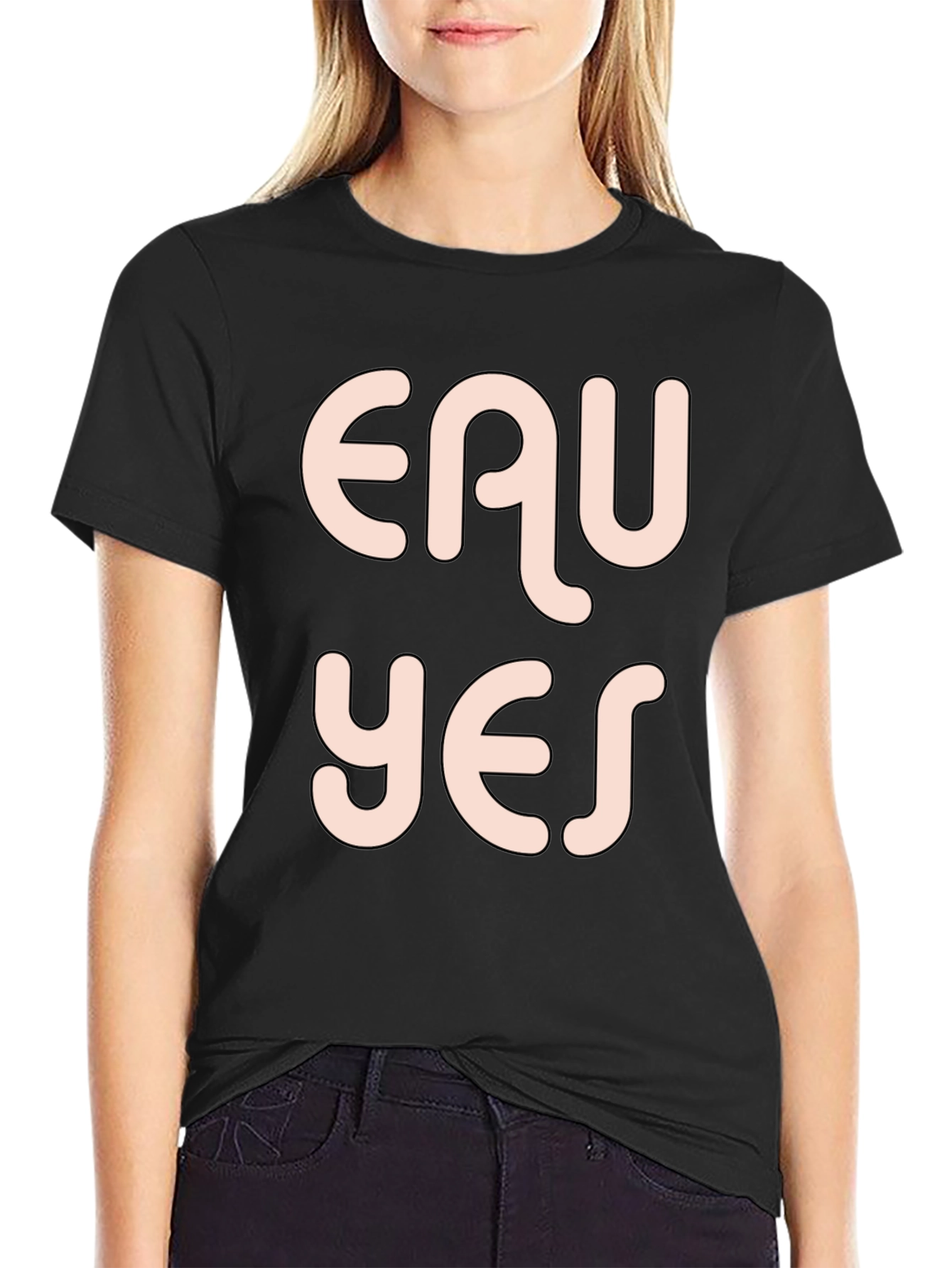 Eau Yes Graphic Tee - Stylish and Trendy