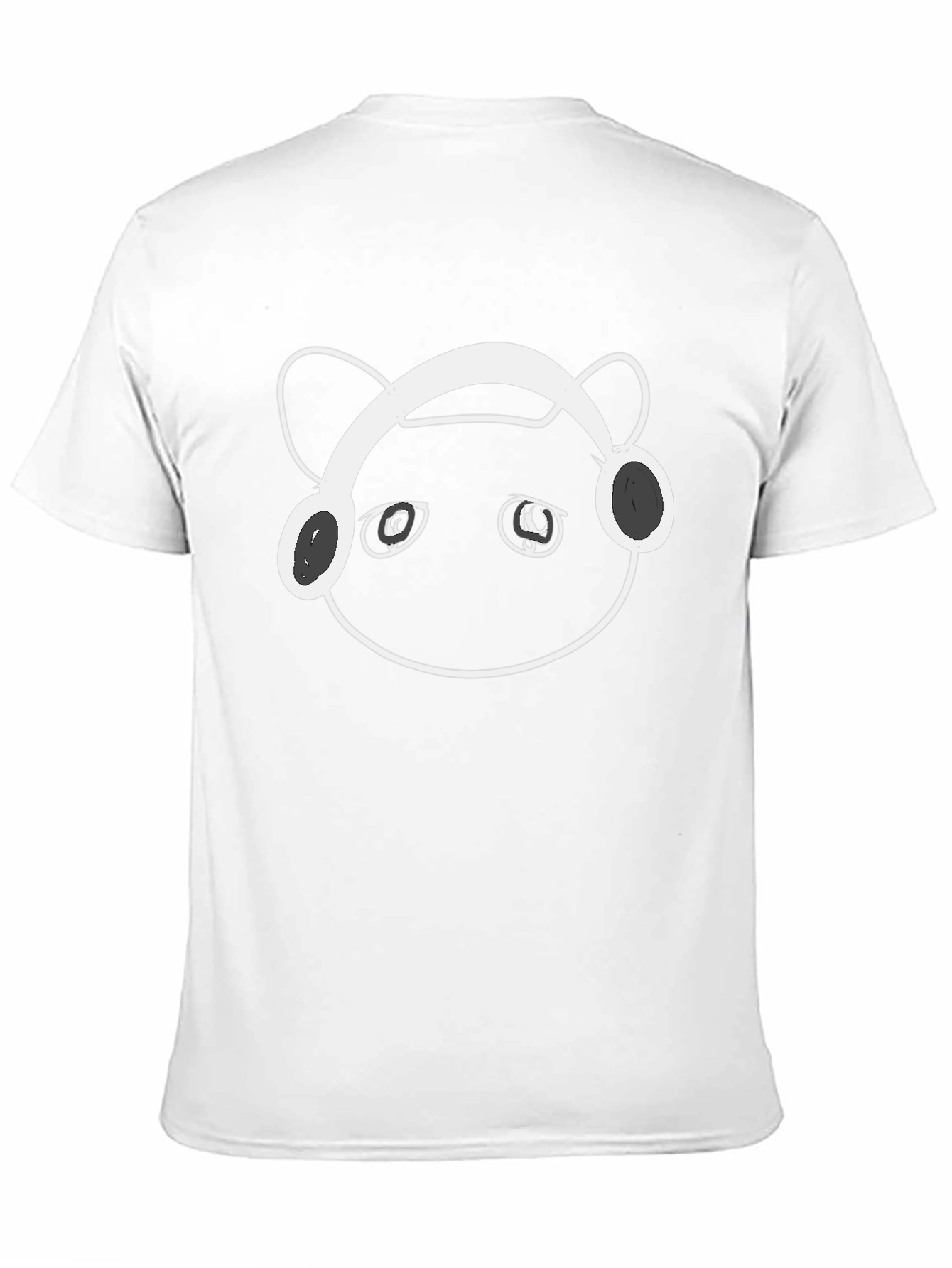 Cool Cat Headphones Graphic T-Shirt