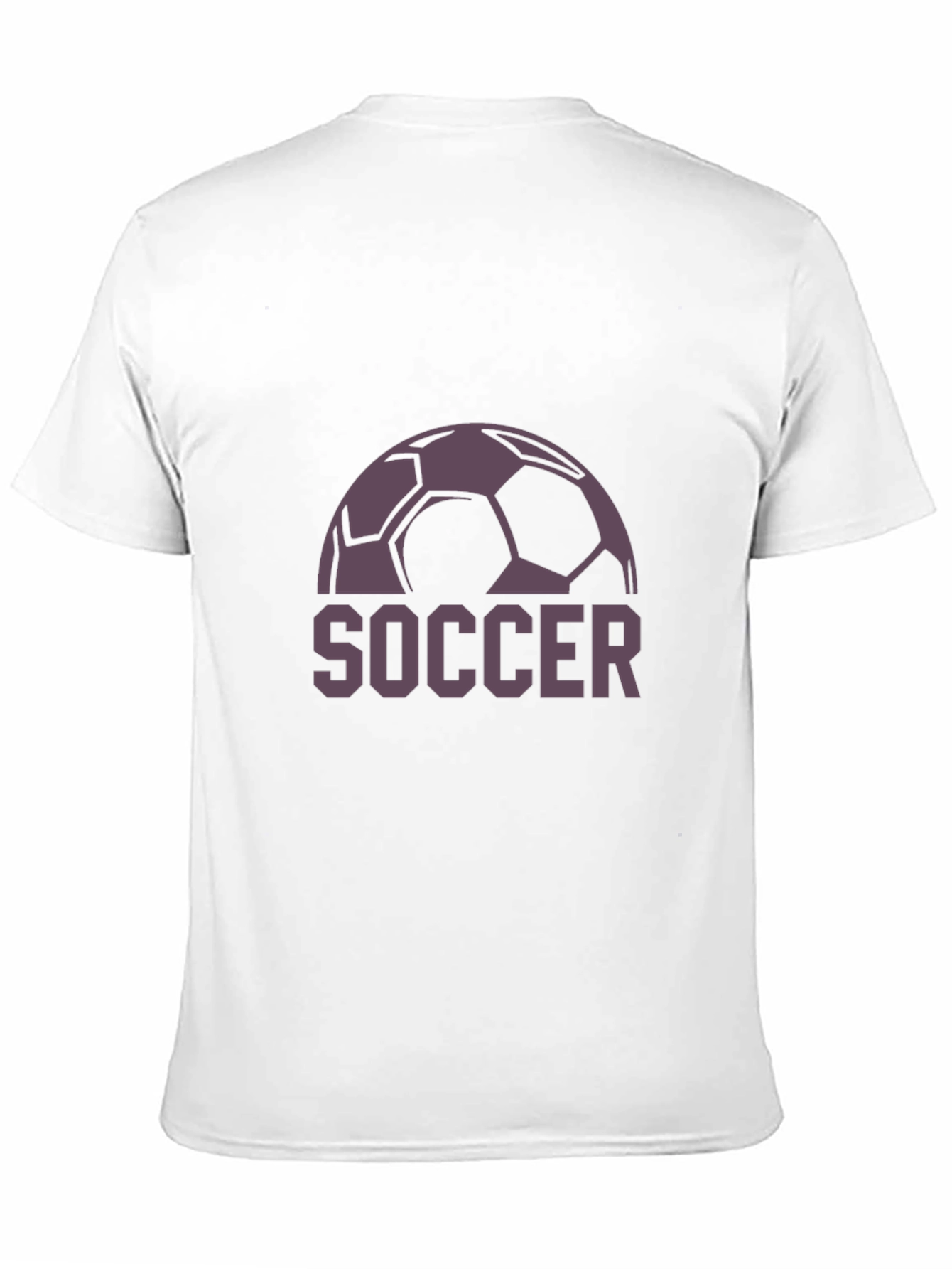 Soccer Ball Graphic T-Shirt - Black