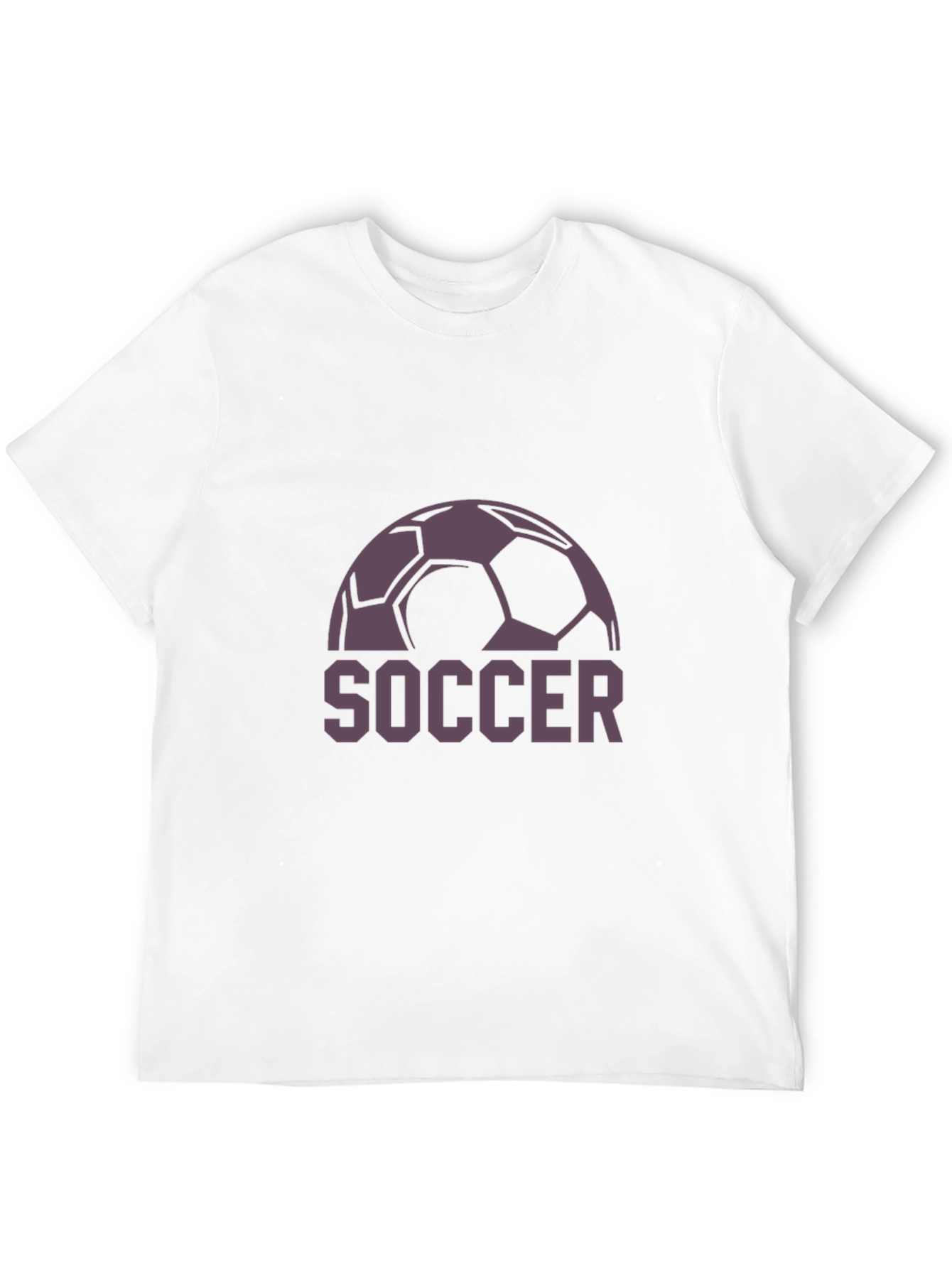 Soccer Ball Graphic T-Shirt - Black